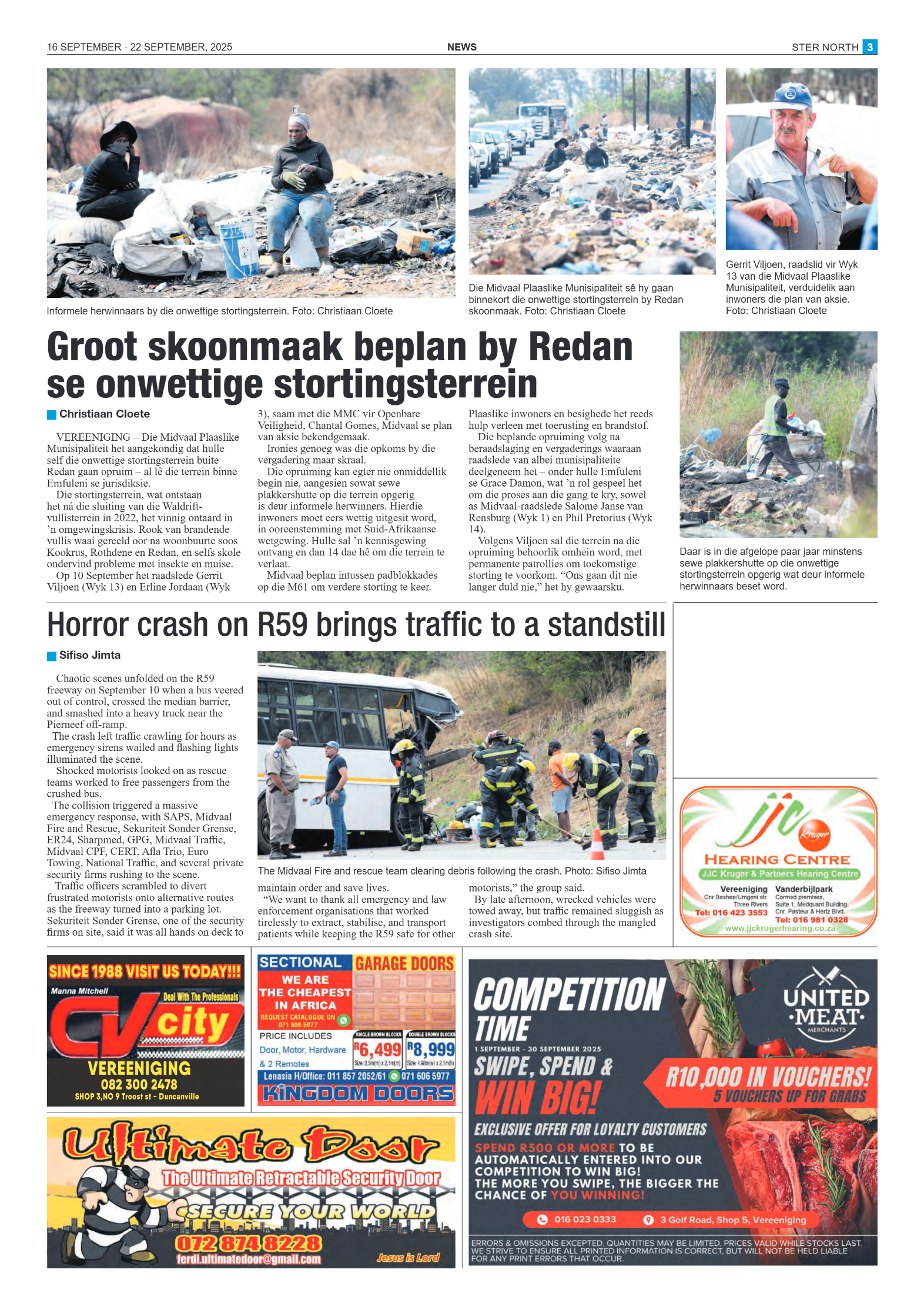 STER NORTH 16 SEPTEMBER – 22 SEPTEMBER, 2025 page 3