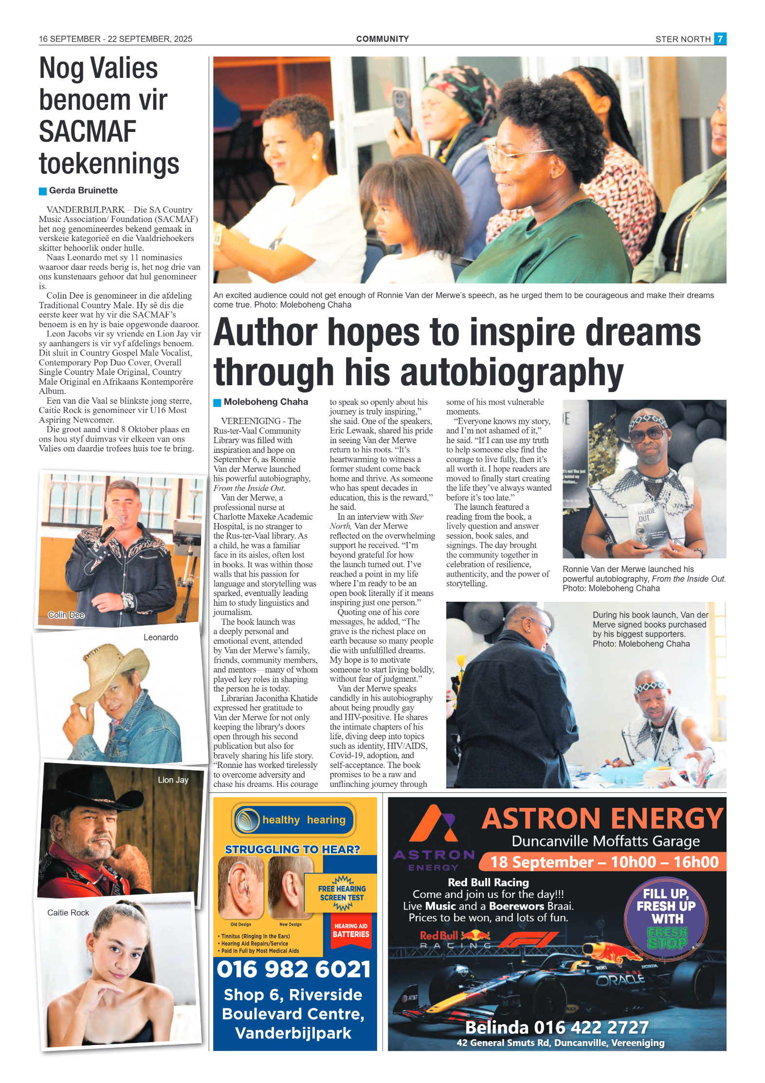 STER NORTH 16 SEPTEMBER – 22 SEPTEMBER, 2025 page 7