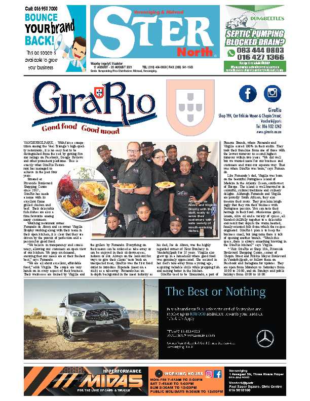 STER NORTH 17 August – 20 August 2021 page 1