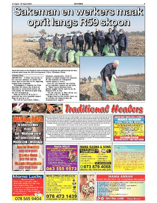 STER NORTH 17 August – 20 August 2021 page 11
