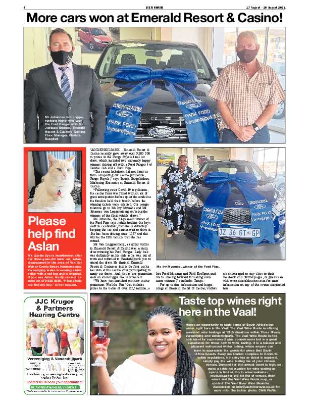 STER NORTH 17 August – 20 August 2021 page 4