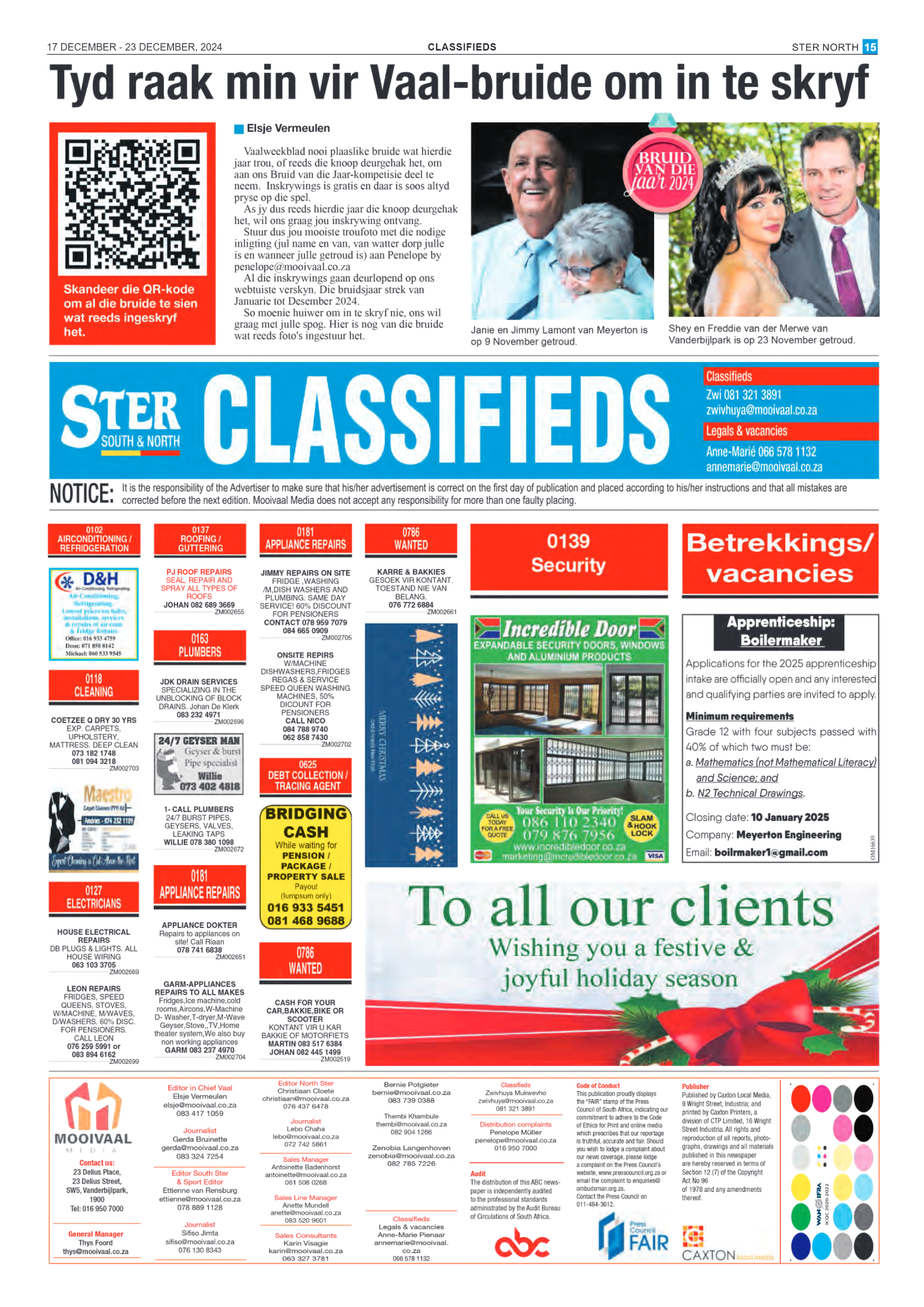 STER NORTH 17 DECEMBER – 23 DECEMBER, 2024 page 15