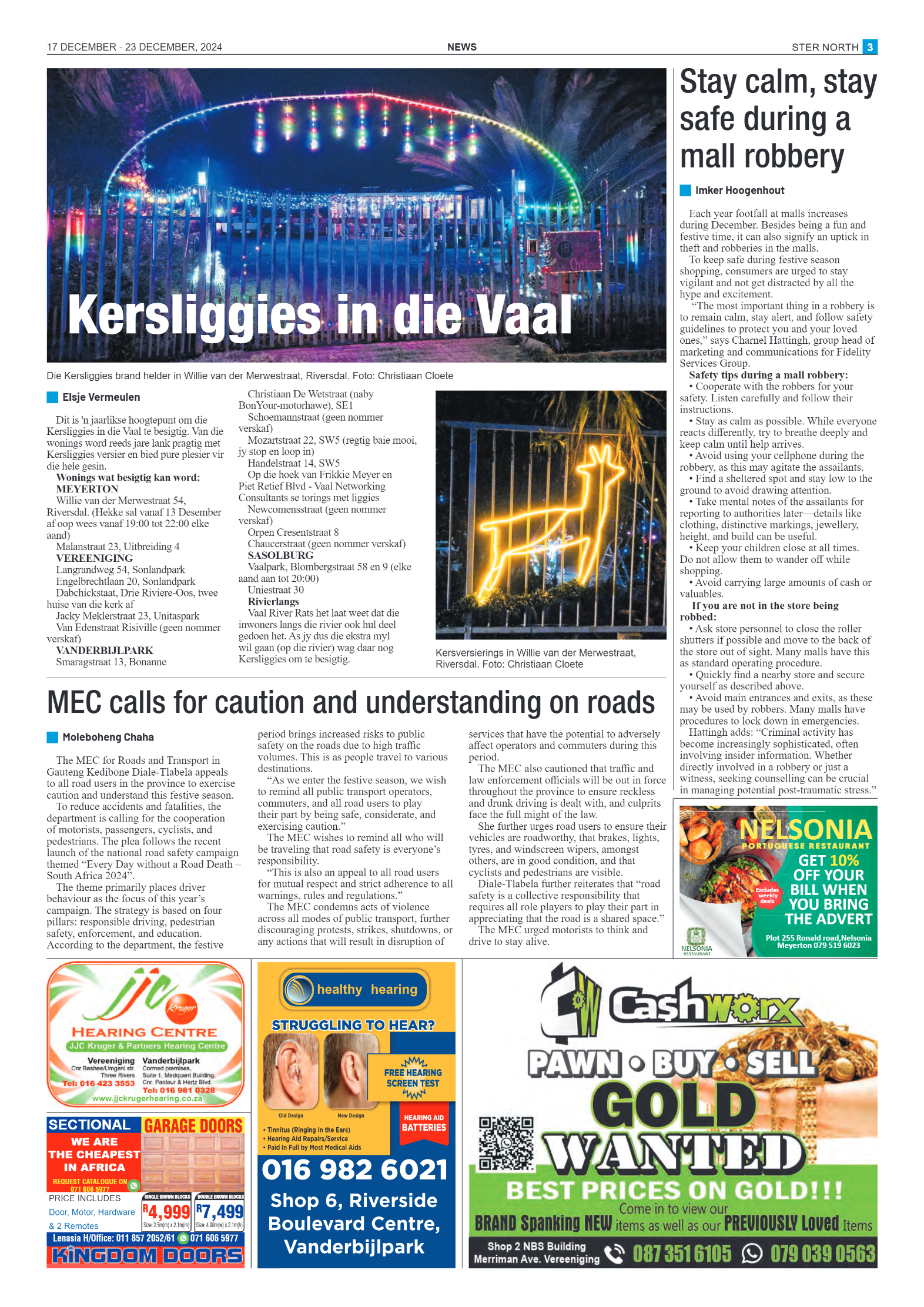 STER NORTH 17 DECEMBER – 23 DECEMBER, 2024 page 3