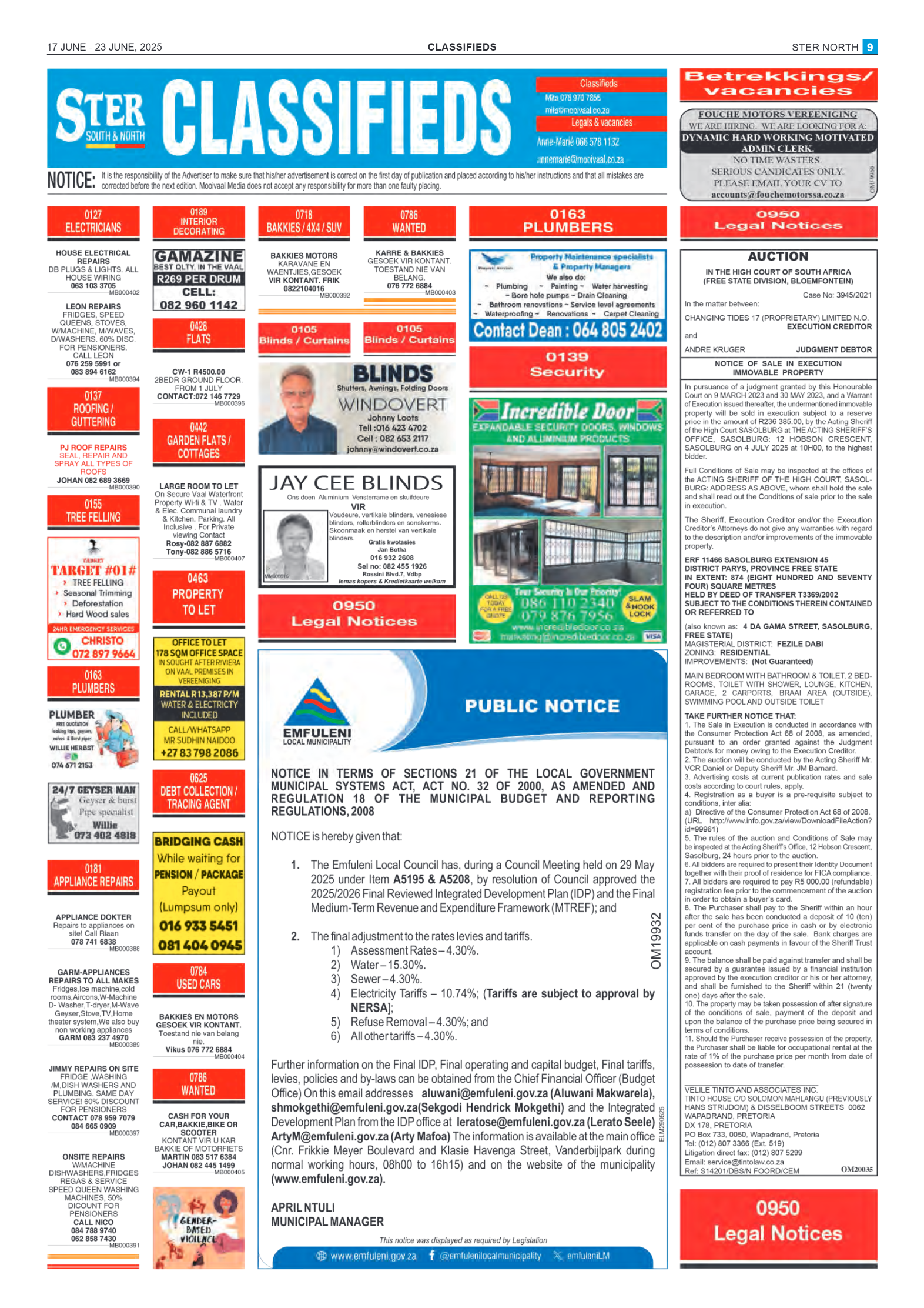 STER NORTH 17 JUNE – 23 JUNE, 2025 page 9