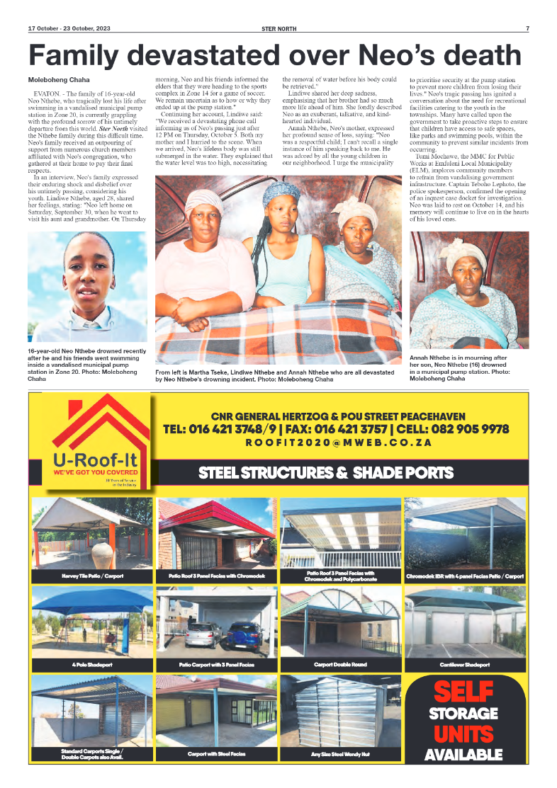 STER NORTH 17 October – 23 October, 2023 page 7
