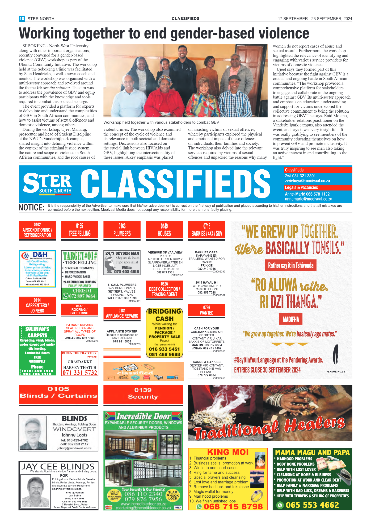 STER NORTH 17 SEPTEMBER – 23 SEPTEMBER 2024 page 10