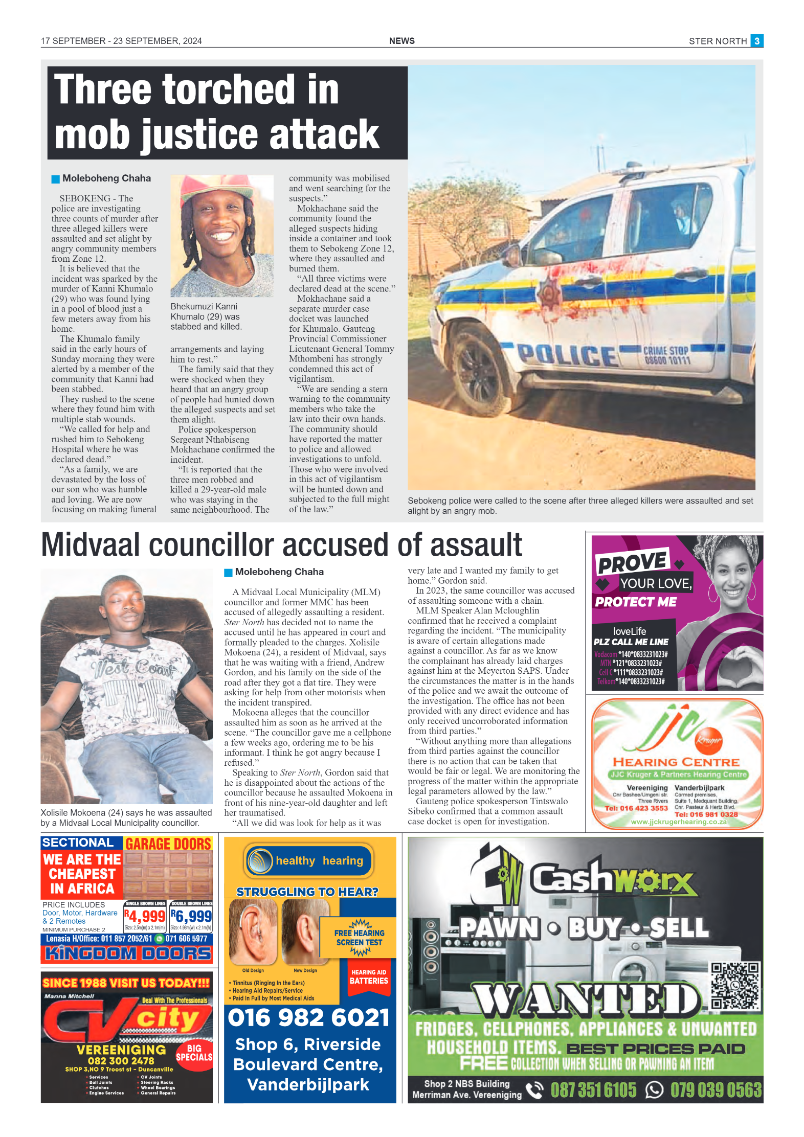 STER NORTH 17 SEPTEMBER – 23 SEPTEMBER 2024 page 3