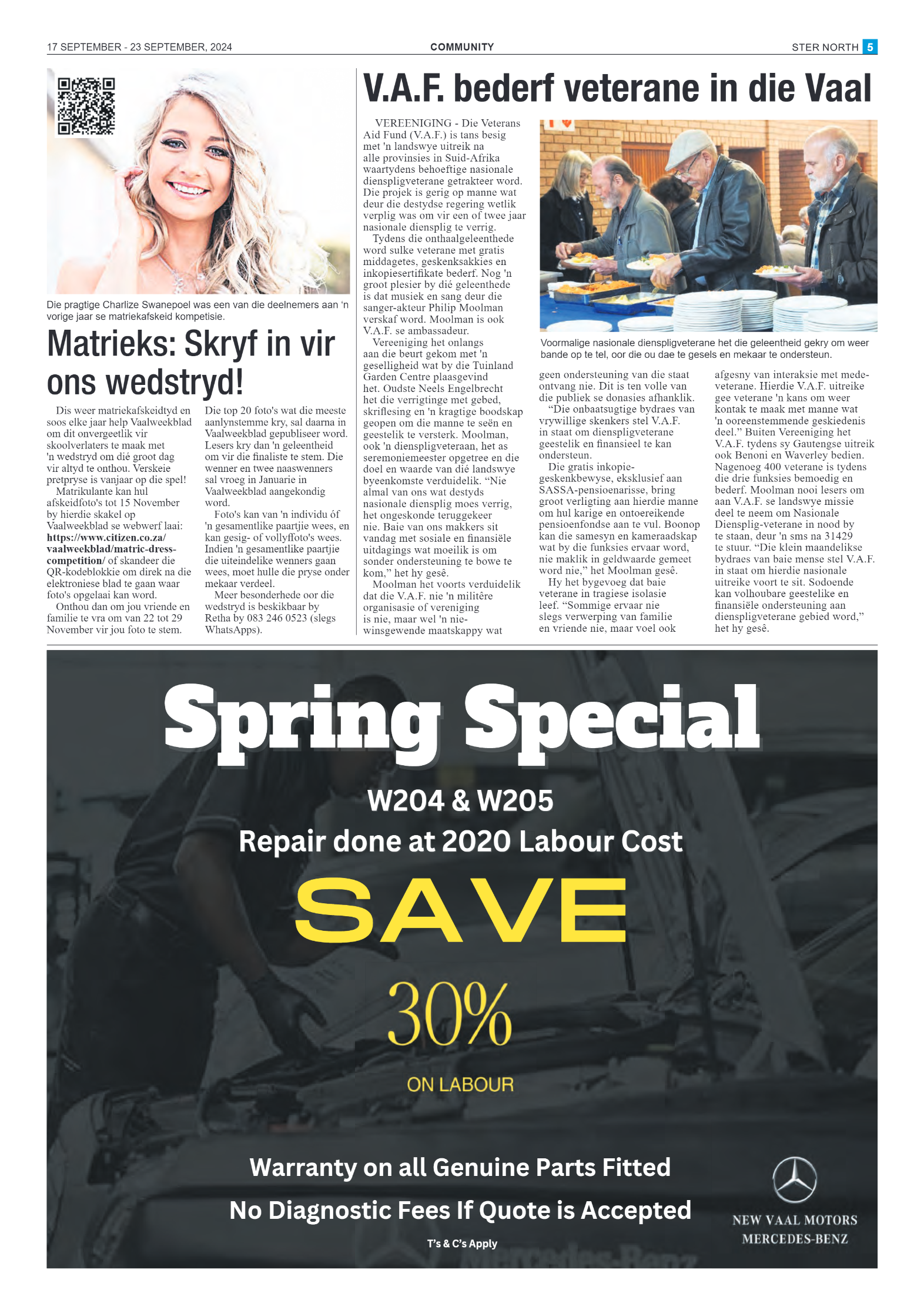 STER NORTH 17 SEPTEMBER – 23 SEPTEMBER 2024 page 5