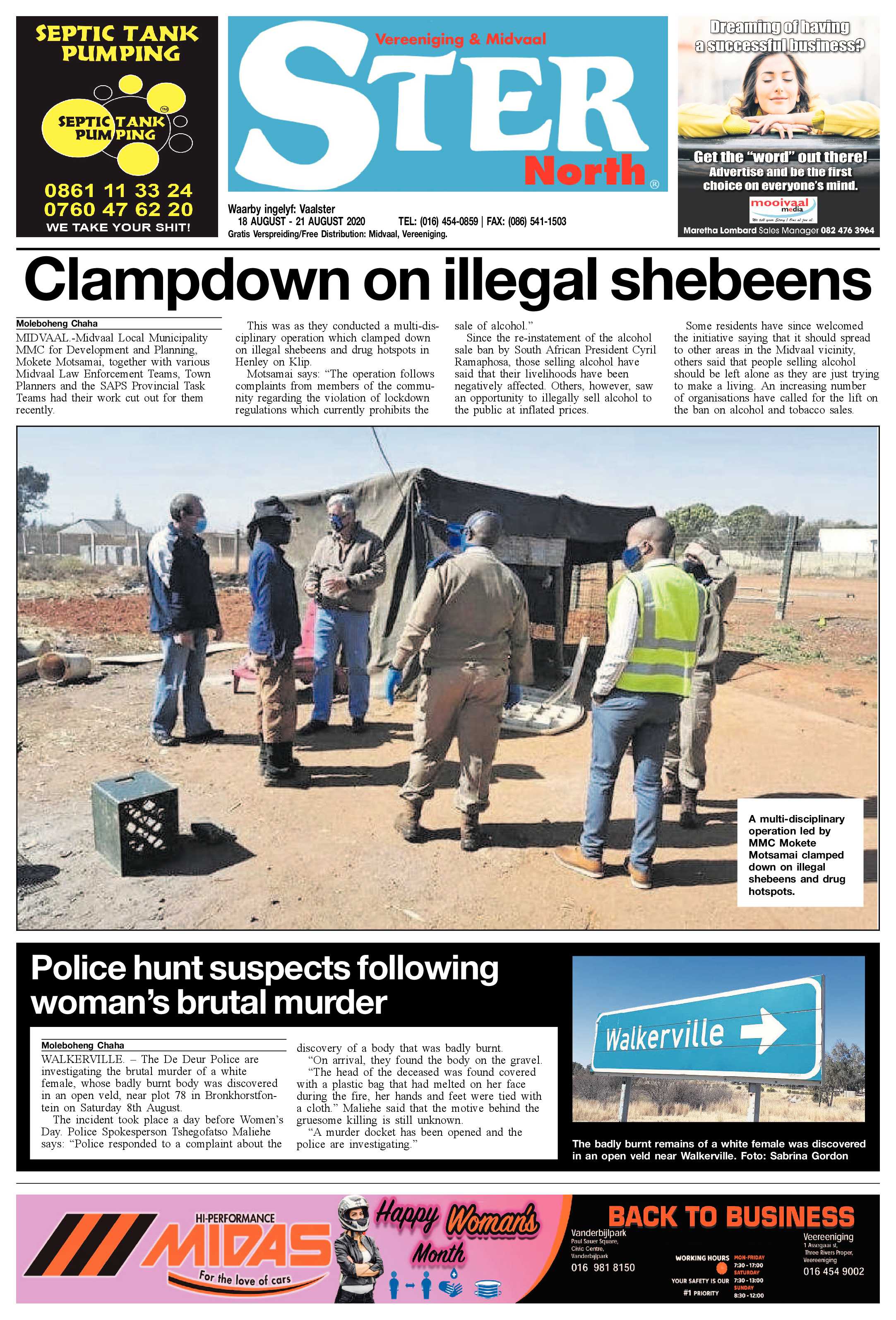 STER NORTH 18 August – 21 August 2020 page 1