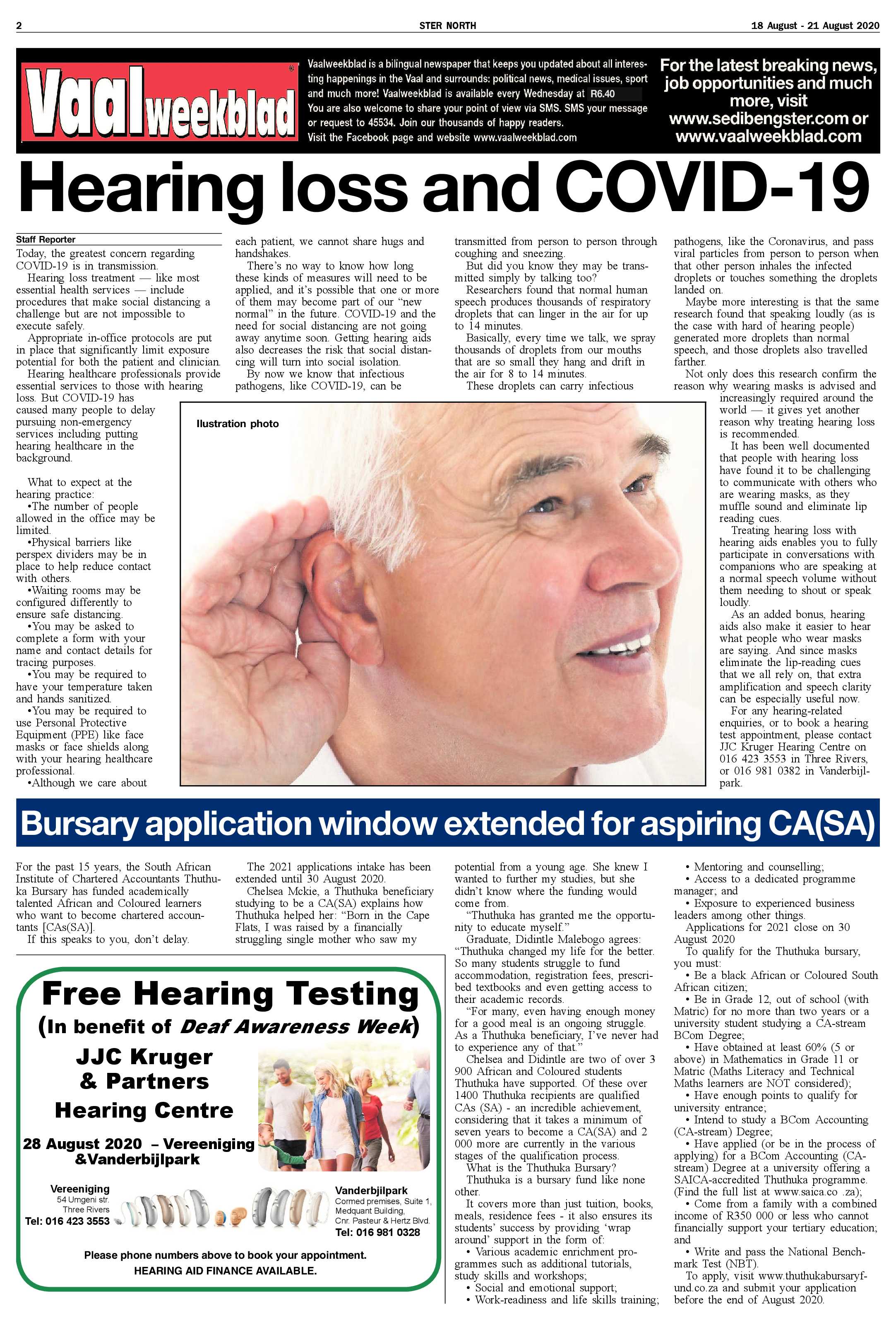 STER NORTH 18 August – 21 August 2020 page 2
