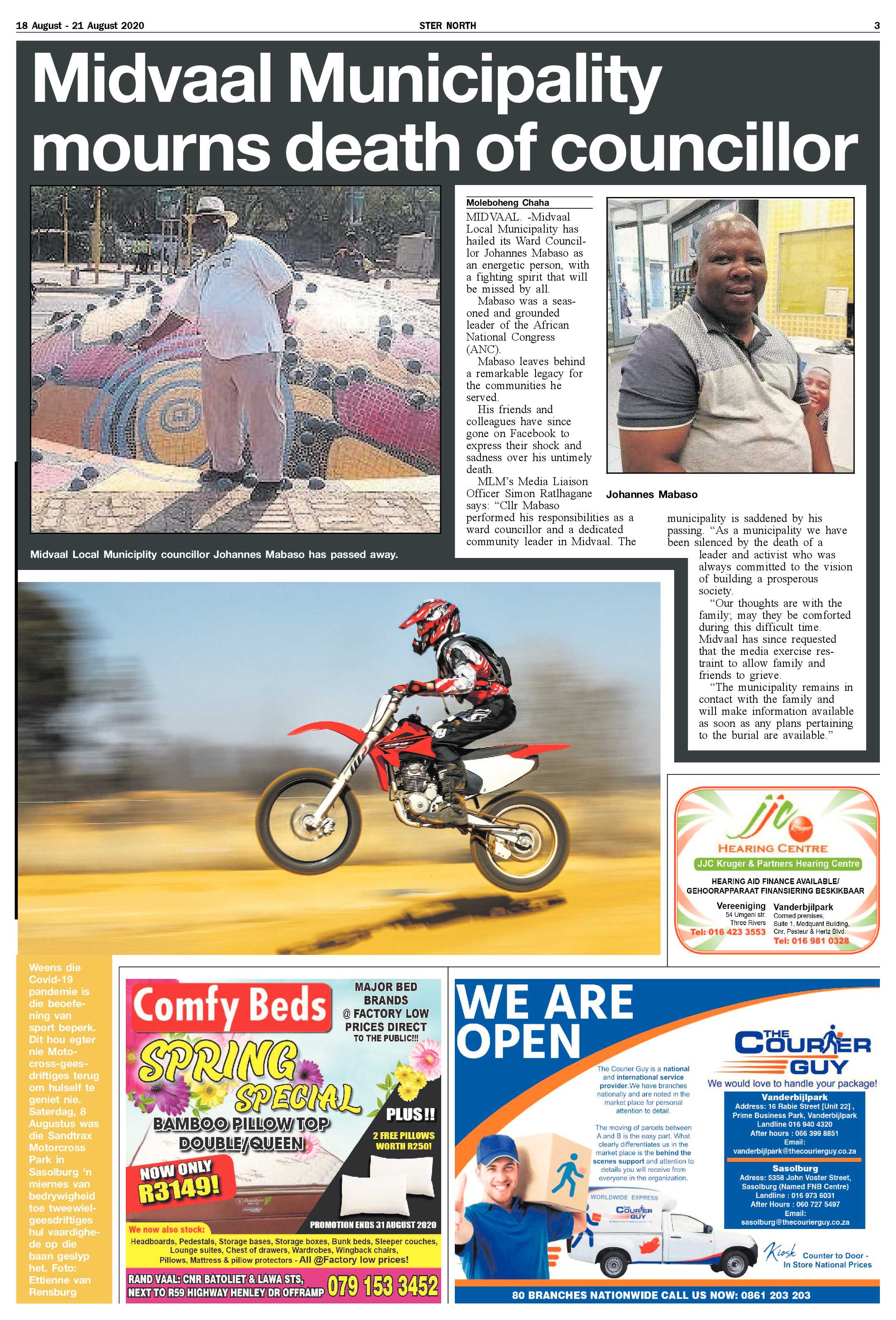 STER NORTH 18 August – 21 August 2020 page 3