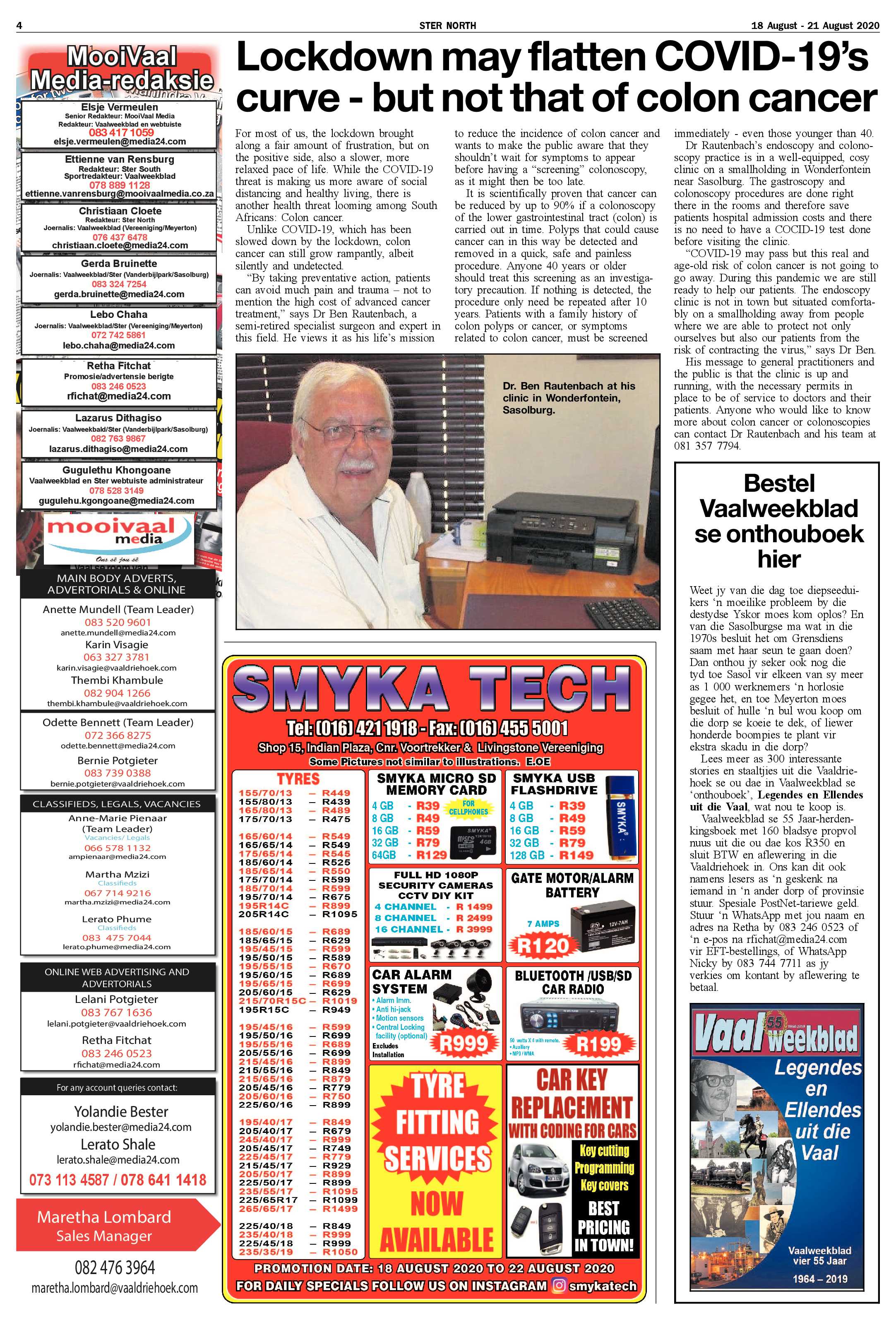 STER NORTH 18 August – 21 August 2020 page 4