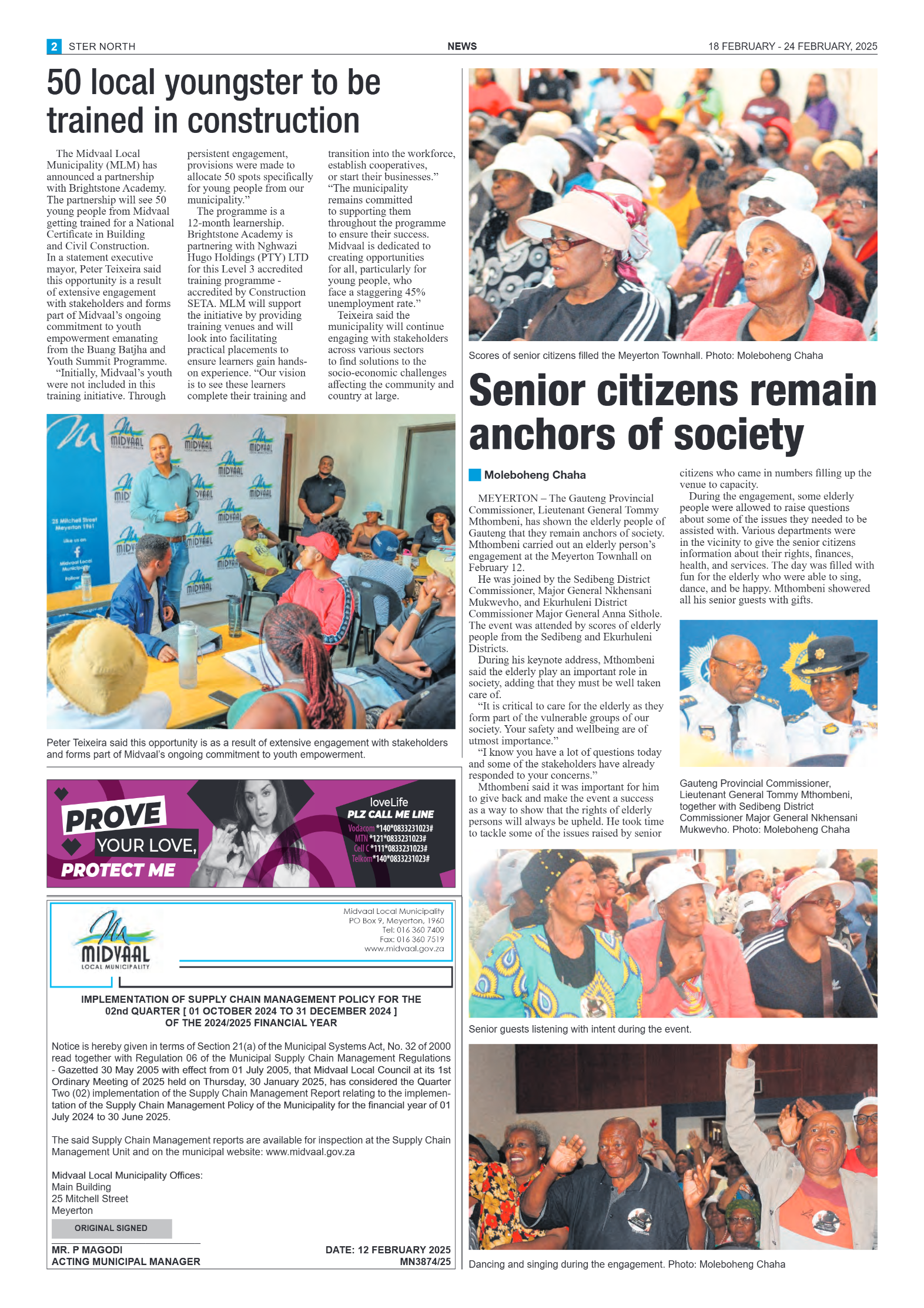 STER NORTH 18 FEBRUARY – 24 FEBRUARY, 2025 page 2