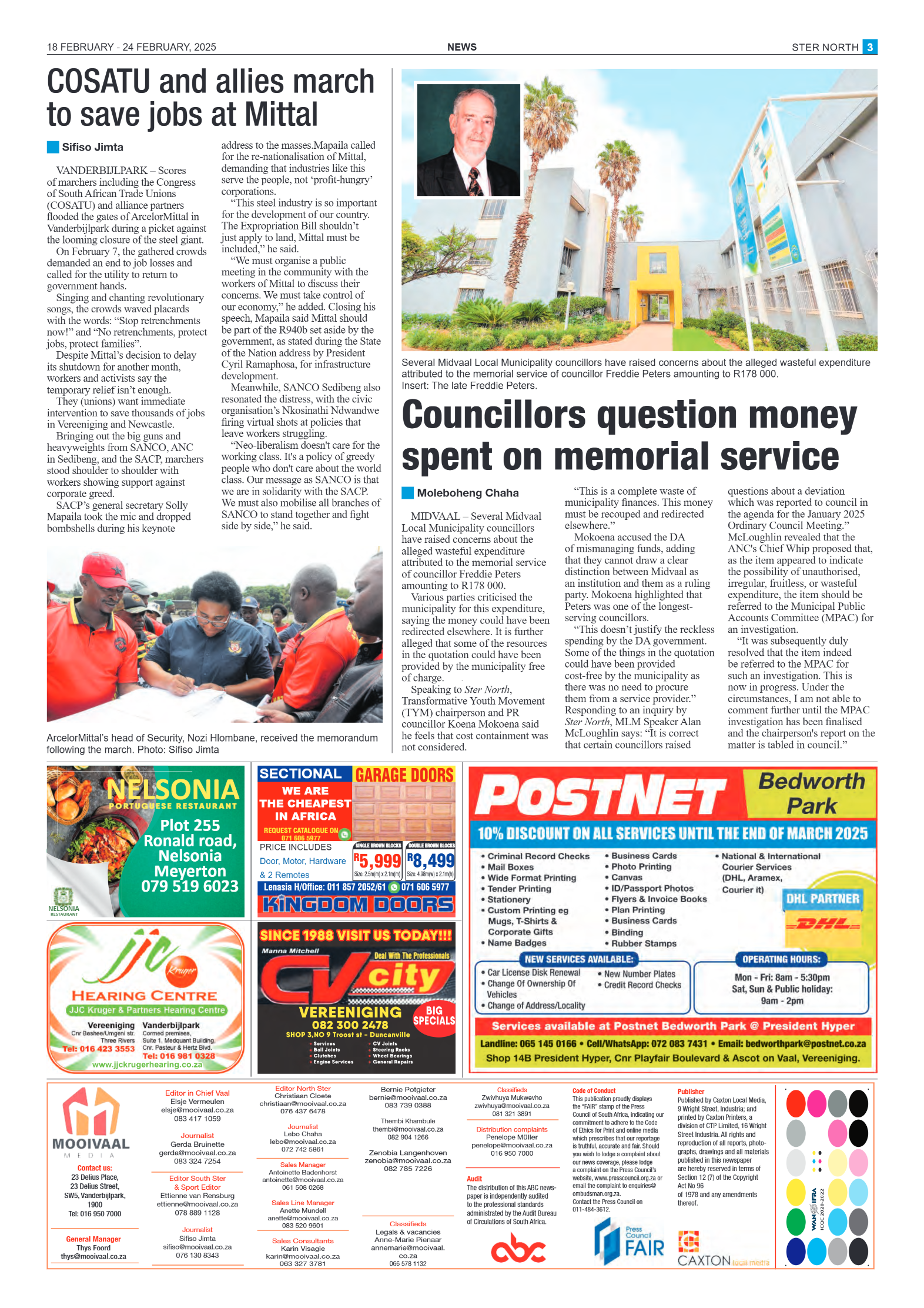 STER NORTH 18 FEBRUARY – 24 FEBRUARY, 2025 page 3