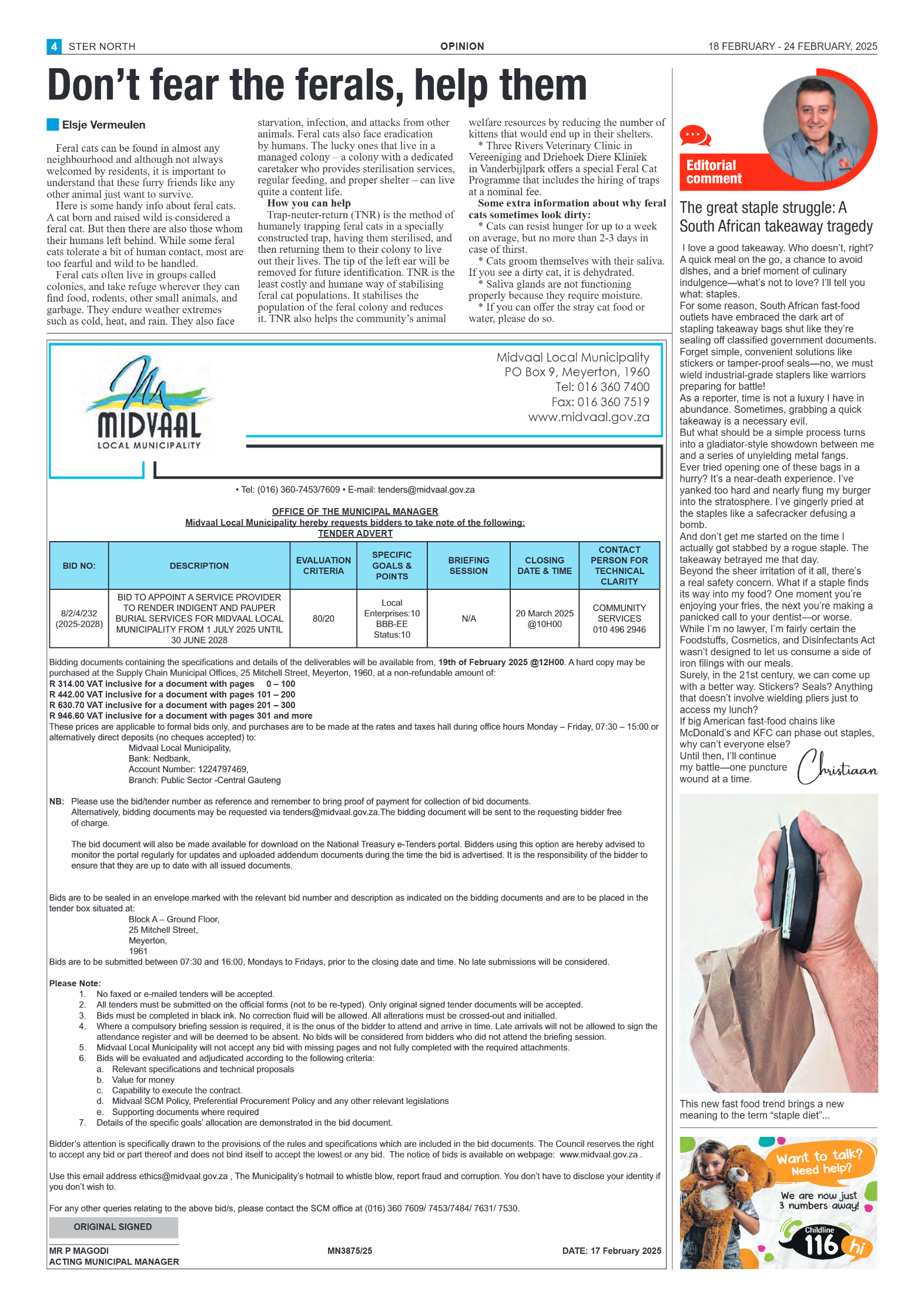 STER NORTH 18 FEBRUARY – 24 FEBRUARY, 2025 page 4