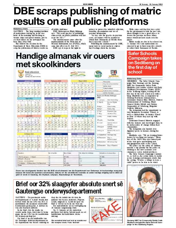 STER NORTH 18 January – 21 January 2022 page 4