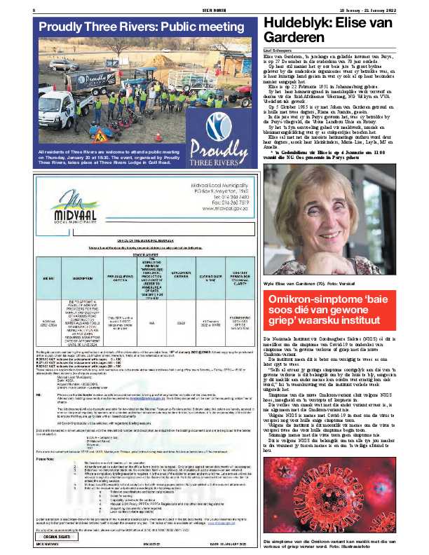 STER NORTH 18 January – 21 January 2022 page 8
