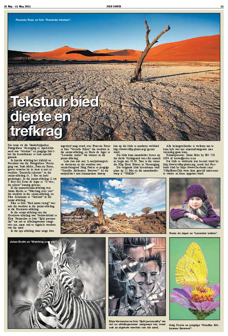 STER NORTH 18 May – 21 May 2021 page 11