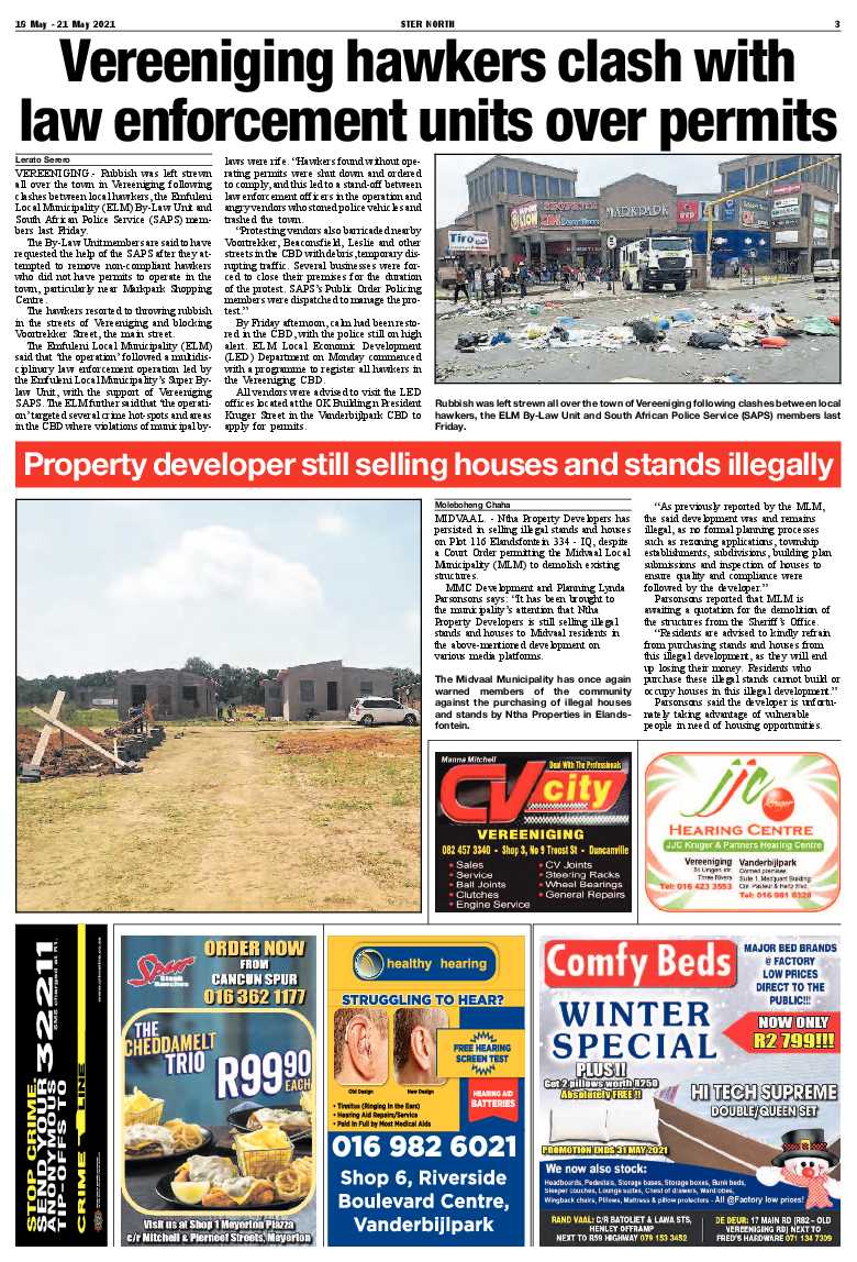 STER NORTH 18 May – 21 May 2021 page 3