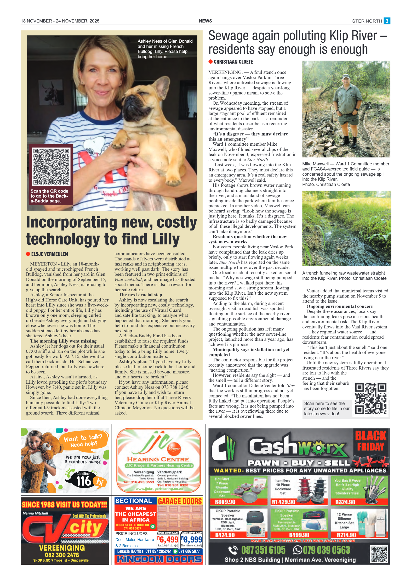 STER NORTH 18 NOVEMBER – 24 NOVEMBER, 2025 page 3