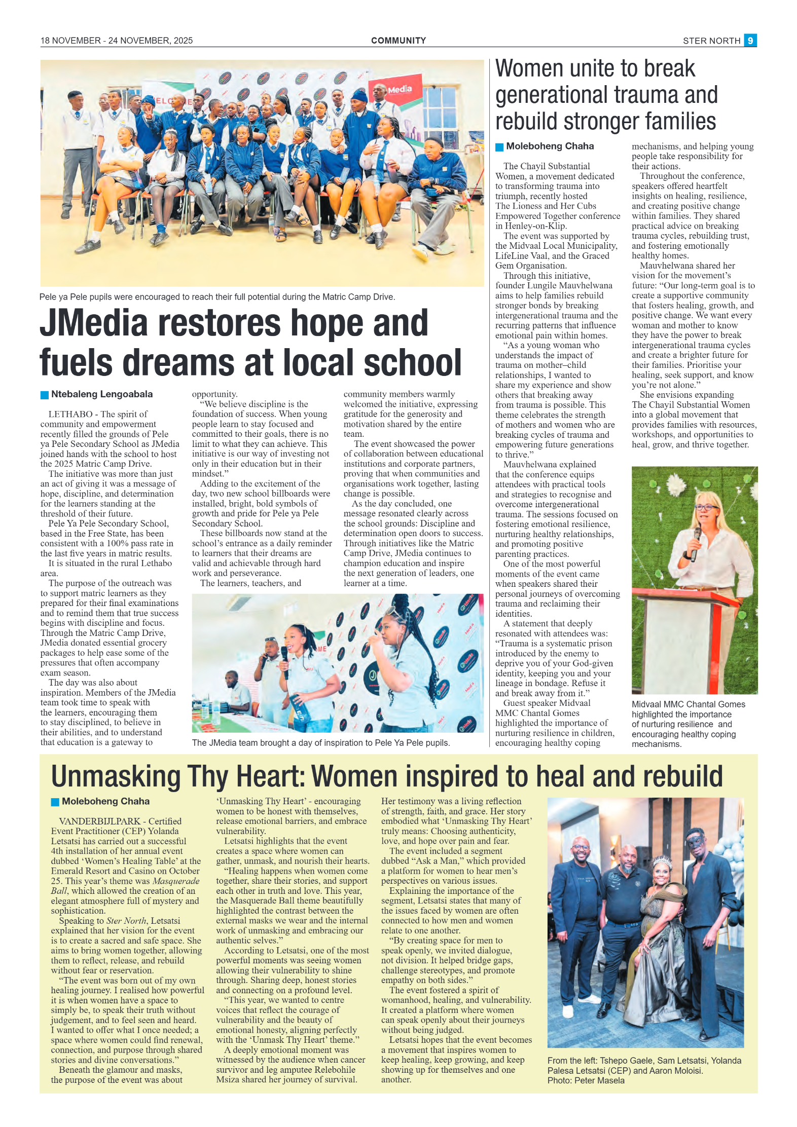 STER NORTH 18 NOVEMBER – 24 NOVEMBER, 2025 page 9