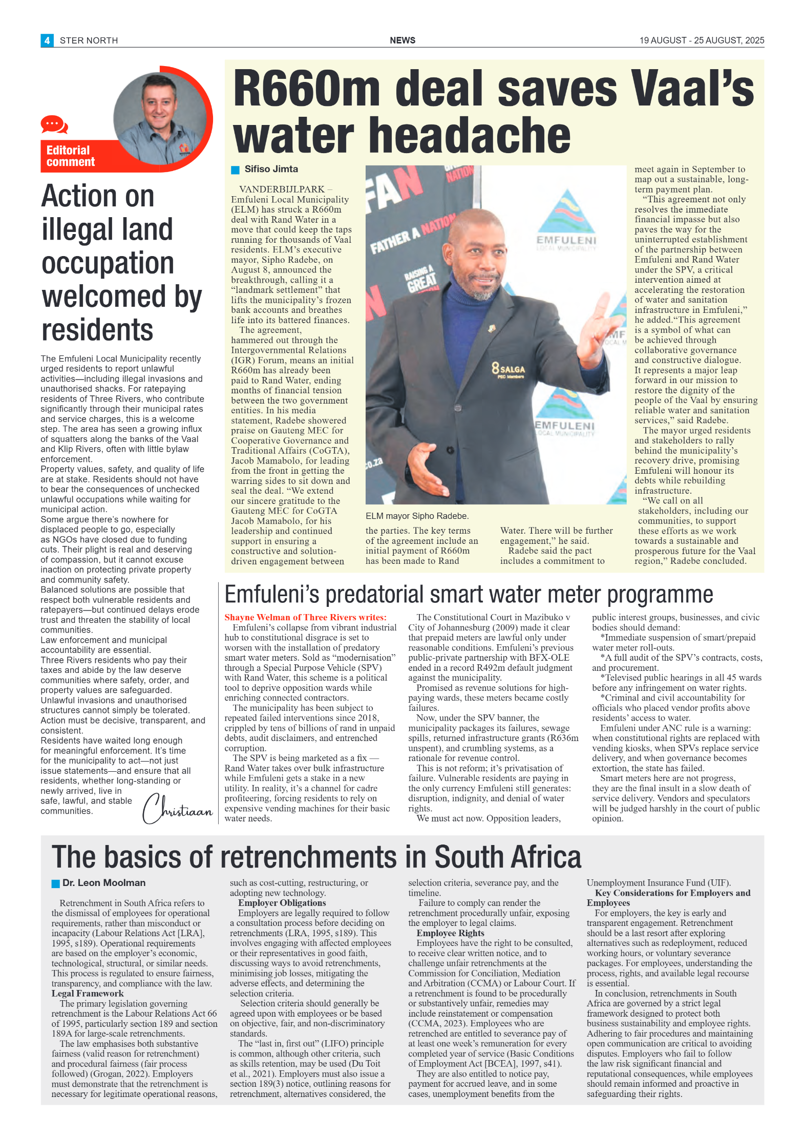 STER NORTH 19 AUGUST – 25 AUGUST, 2025 page 4