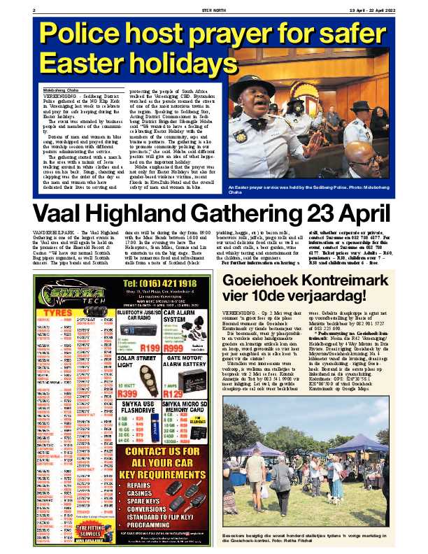 STER NORTH 19 April – 22 April 2022 page 2