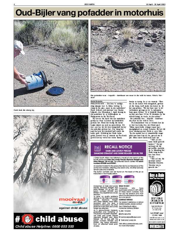 STER NORTH 19 April – 22 April 2022 page 4