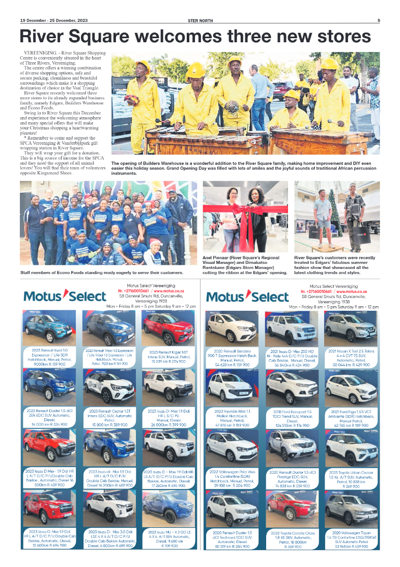 STER NORTH 19 December – 25 December, 2023 page 5