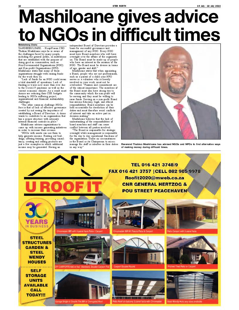 STER NORTH 19 July – 22 July 2022 page 12