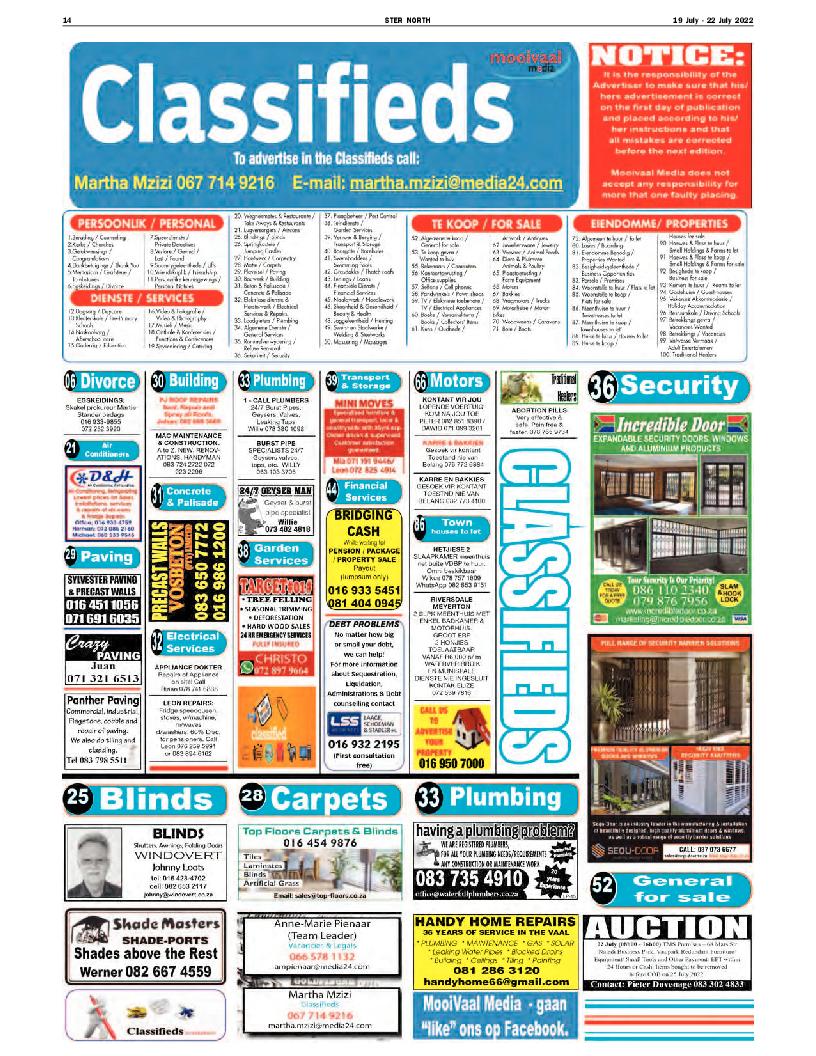 STER NORTH 19 July – 22 July 2022 page 14