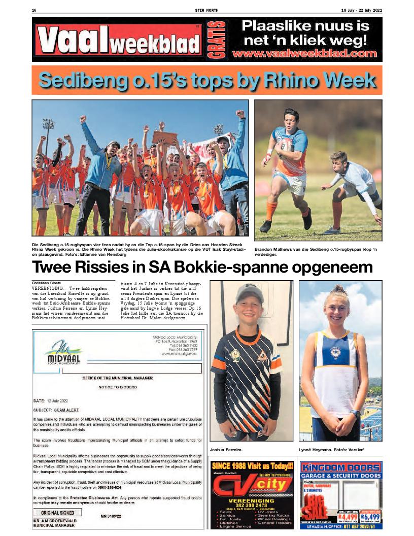 STER NORTH 19 July – 22 July 2022 page 16