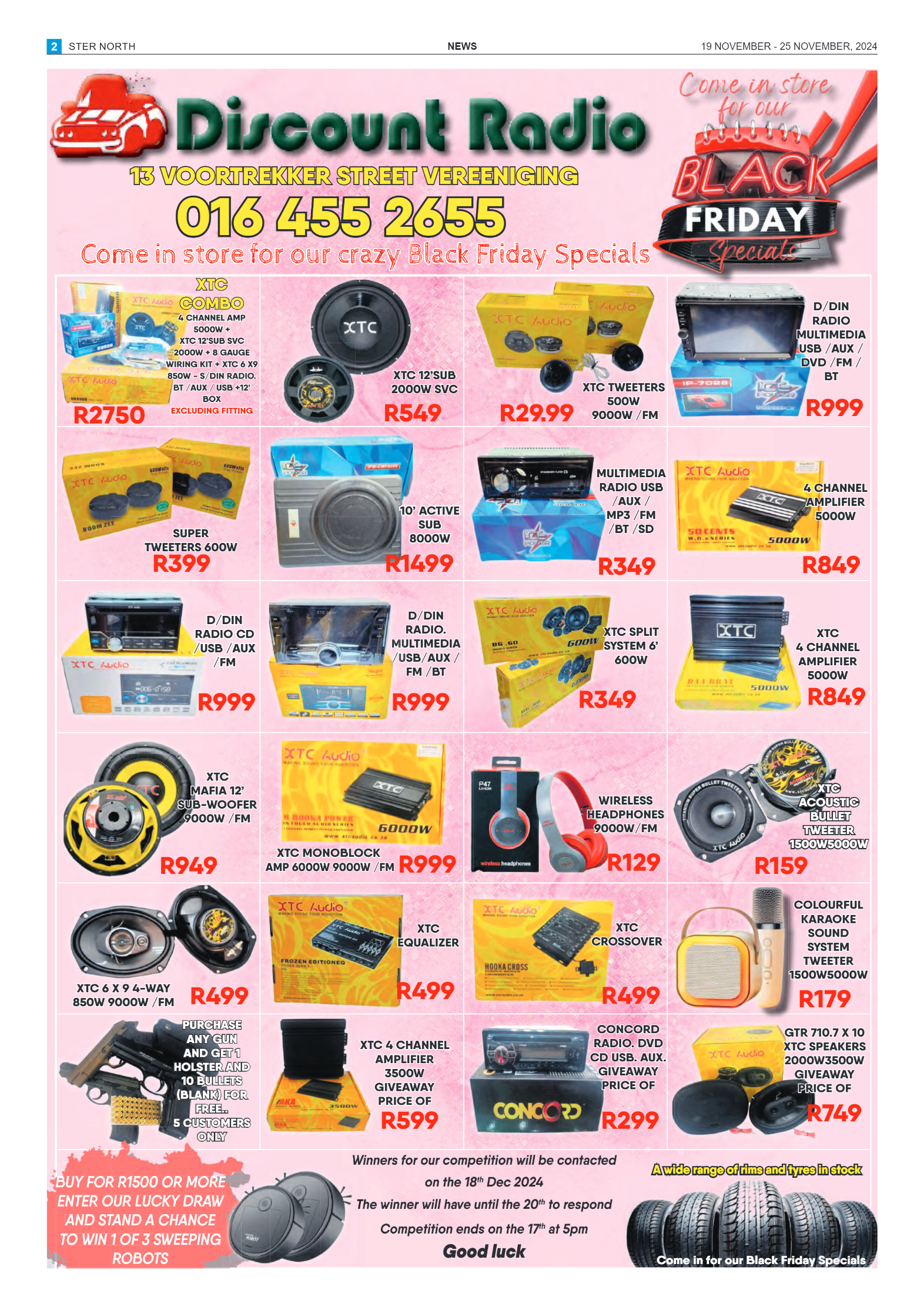STER NORTH 19 NOVEMBER – 25 NOVEMBER, 2024 page 2