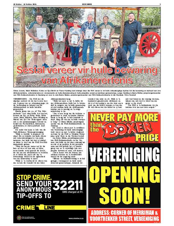STER NORTH 19 October – 22 October 2021 page 5