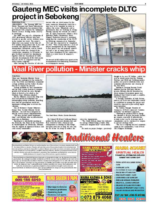 STER NORTH 19 October – 22 October 2021 page 9