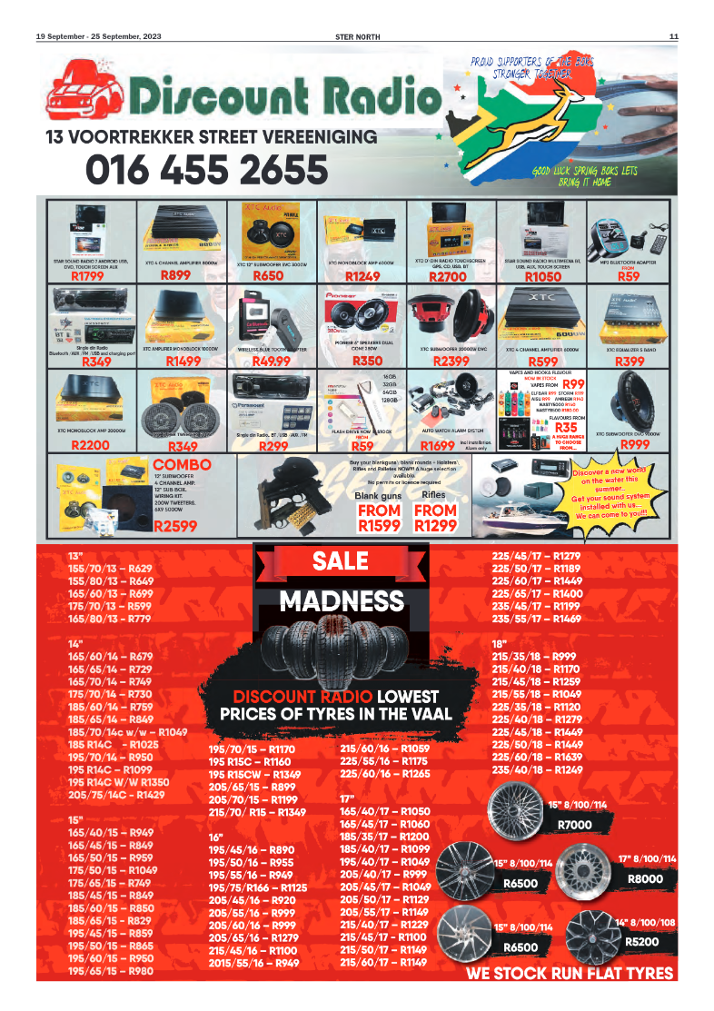 STER NORTH 19 September – 25 September, 2023 page 11