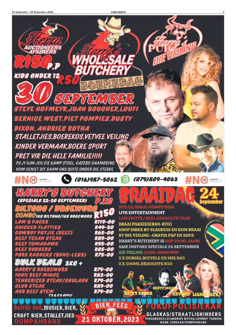 STER NORTH 19 September – 25 September, 2023 page 7