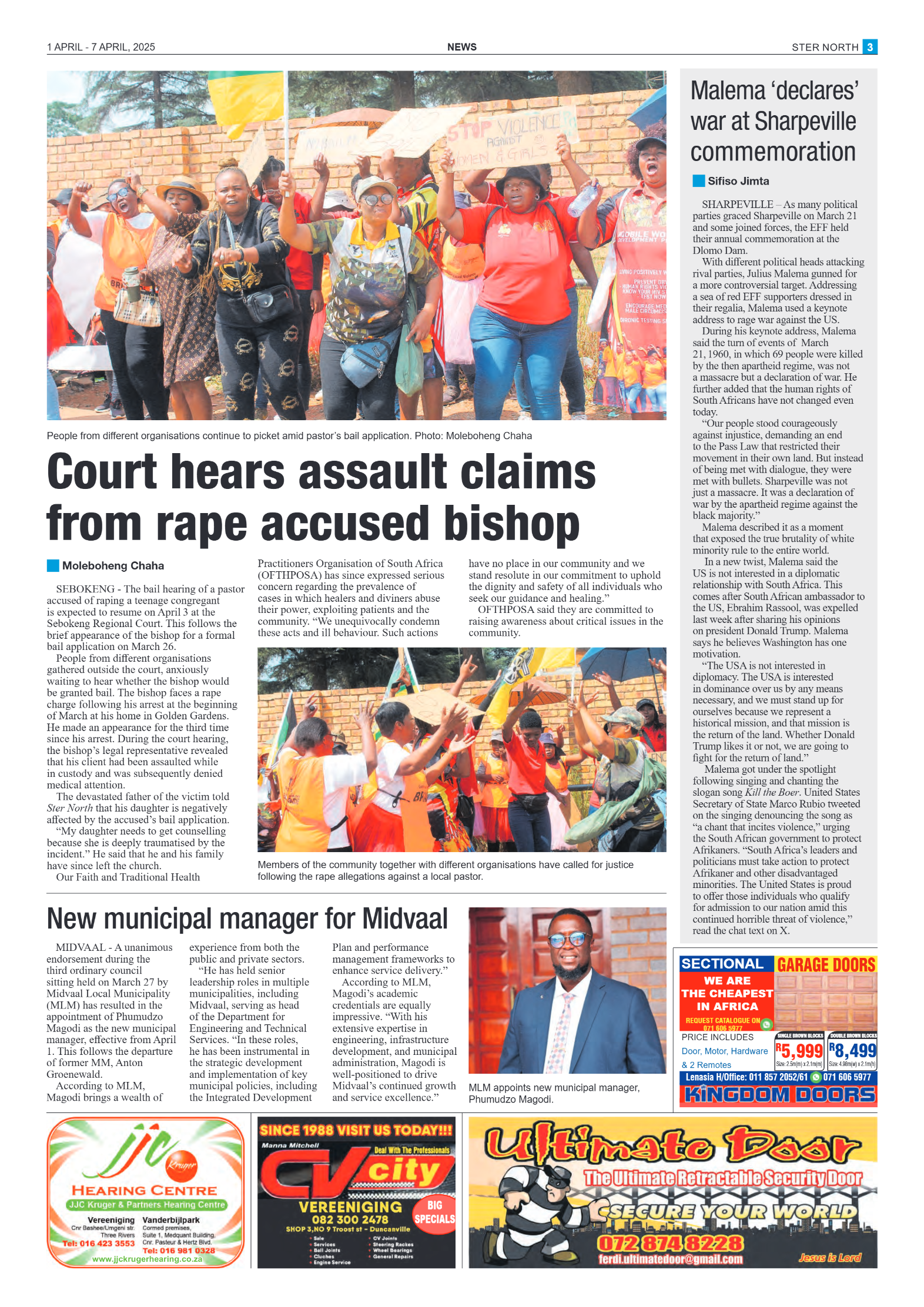 STER NORTH 1 APRIL – 7 APRIL, 2025 page 3