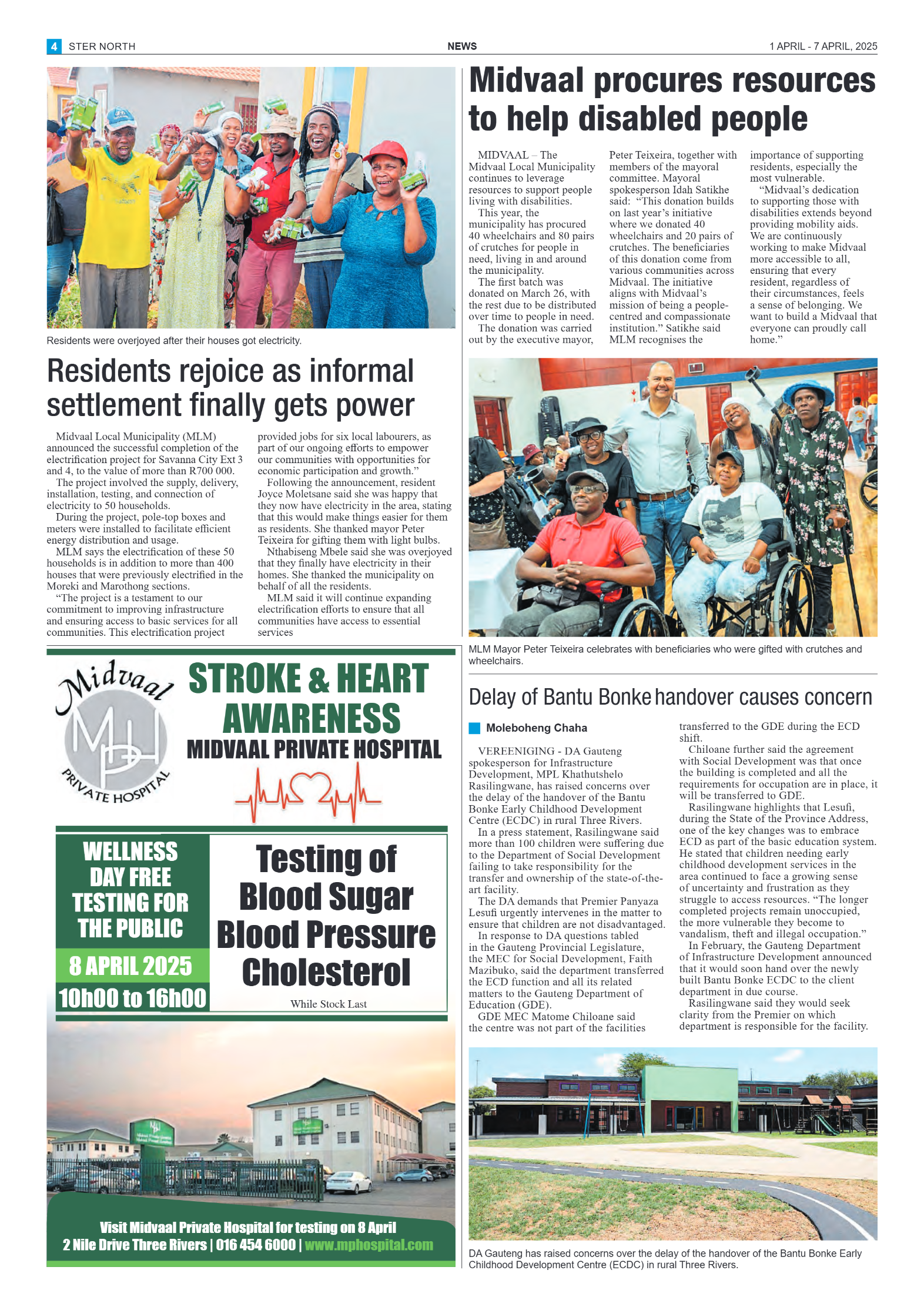 STER NORTH 1 APRIL – 7 APRIL, 2025 page 4