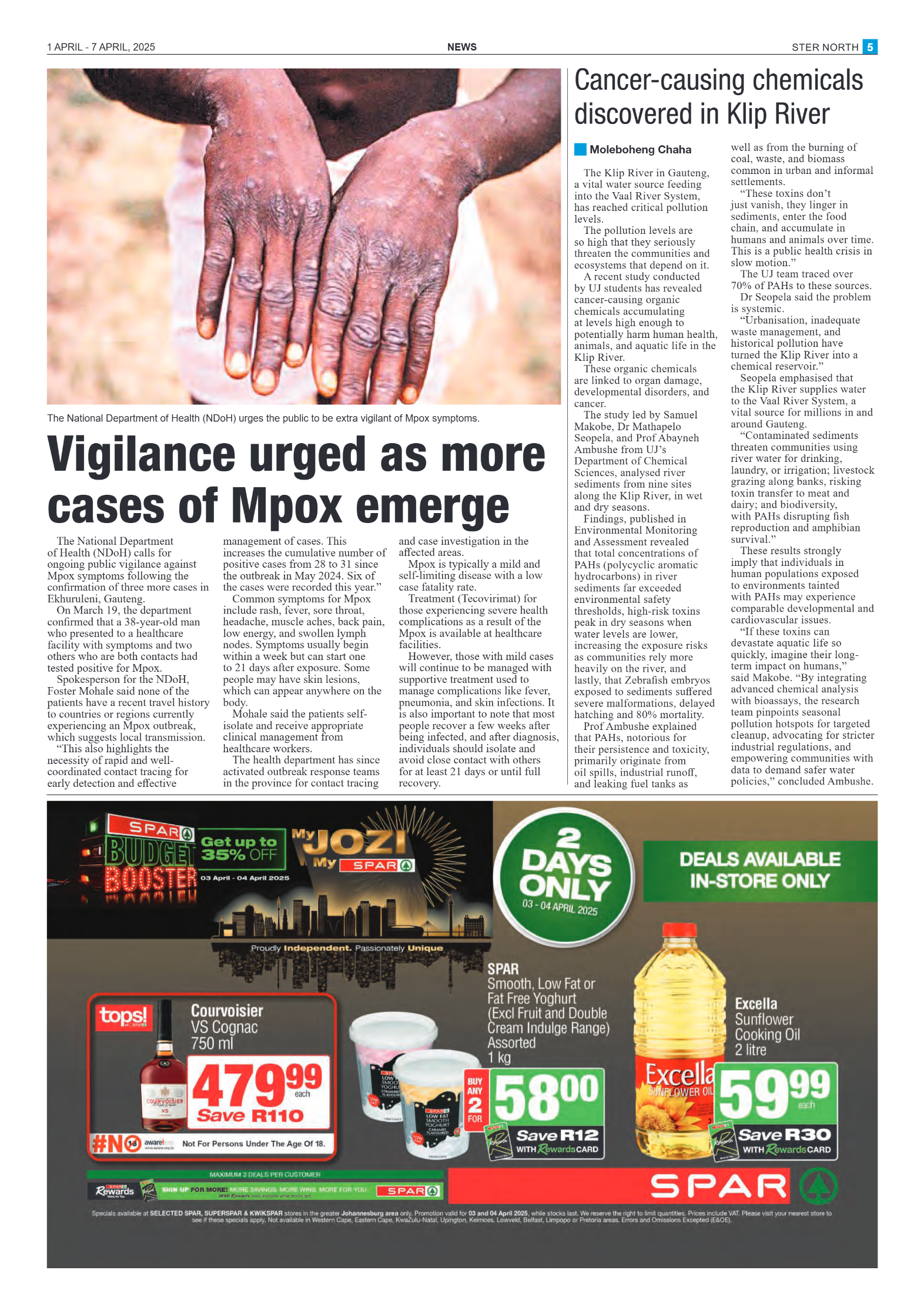 STER NORTH 1 APRIL – 7 APRIL, 2025 page 5