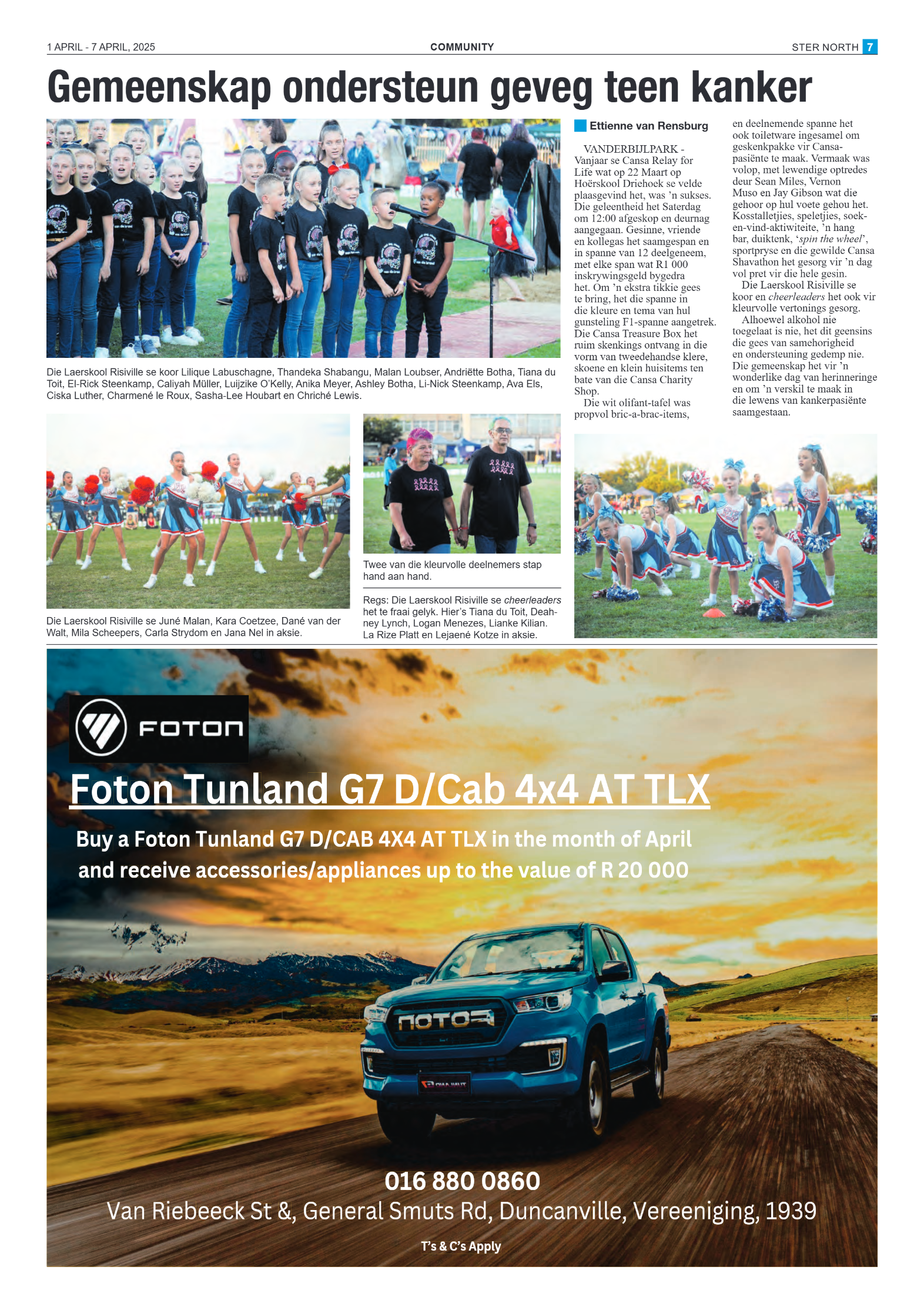 STER NORTH 1 APRIL – 7 APRIL, 2025 page 7
