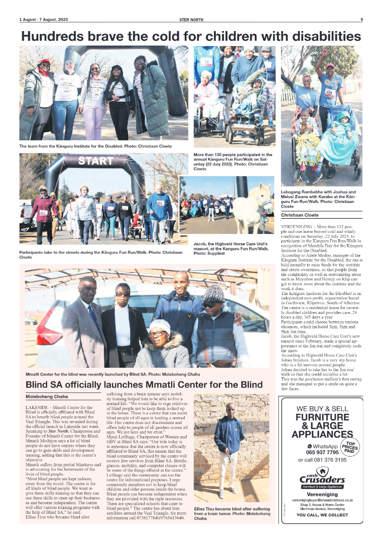 STER NORTH 1 August – 7 August, 2023 page 5