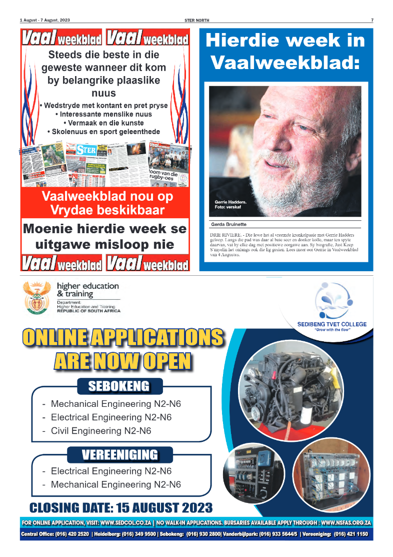 STER NORTH 1 August – 7 August, 2023 page 7