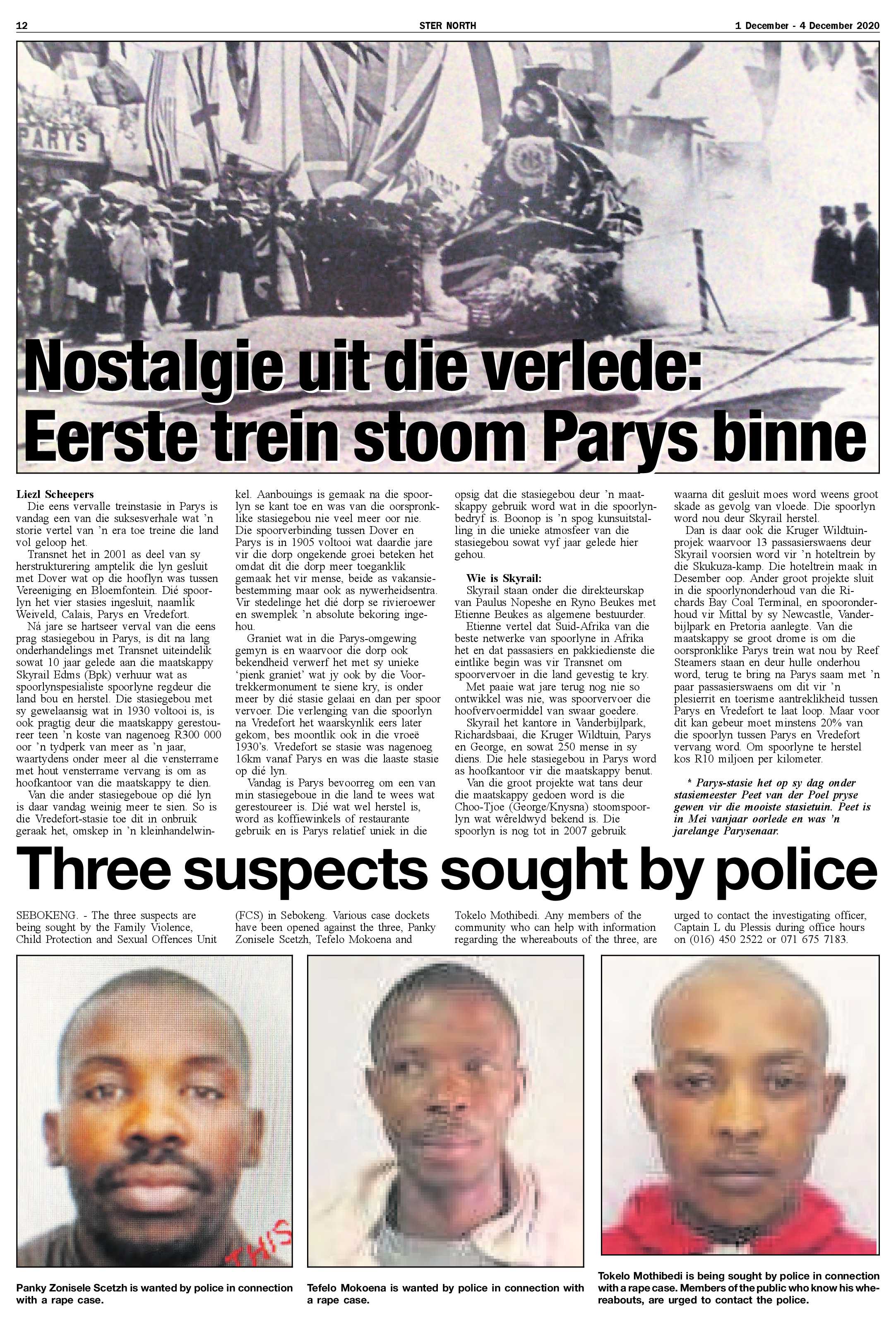 STER NORTH 1 December – 4 December 2020 page 12