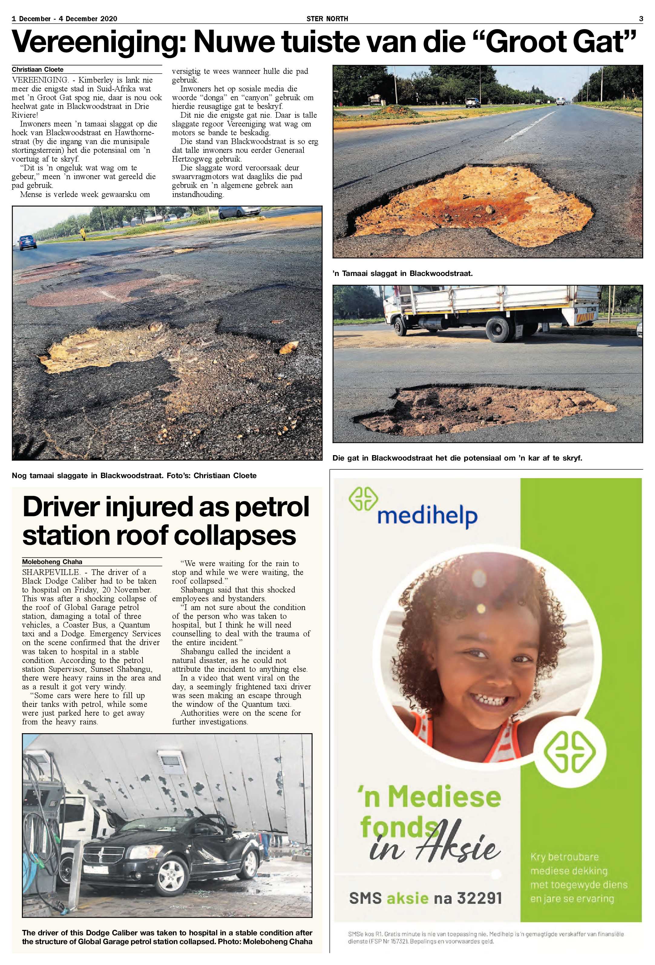 STER NORTH 1 December – 4 December 2020 page 3