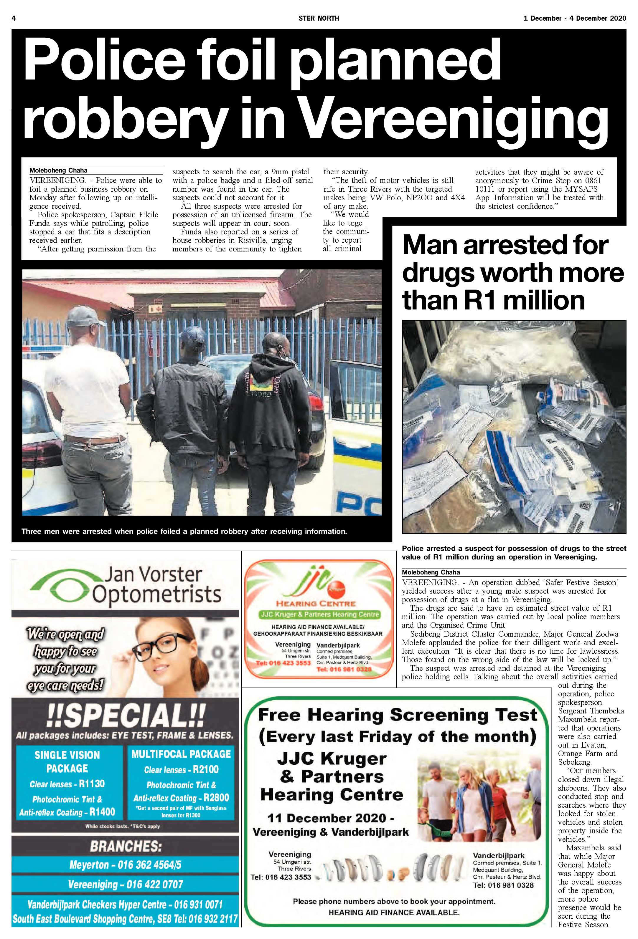STER NORTH 1 December – 4 December 2020 page 4