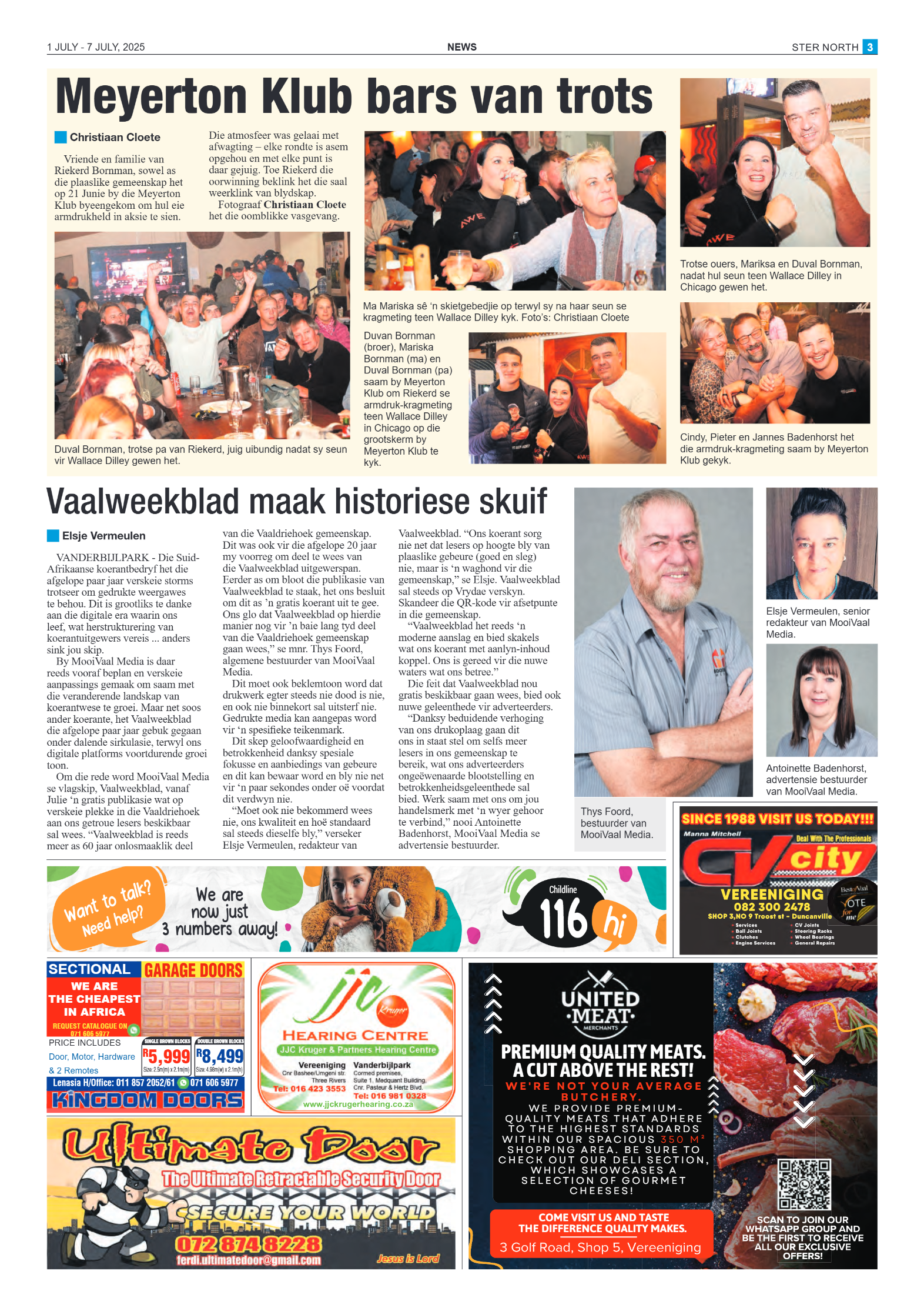 STER NORTH 1 JULY – 7 JULY, 2025 page 3