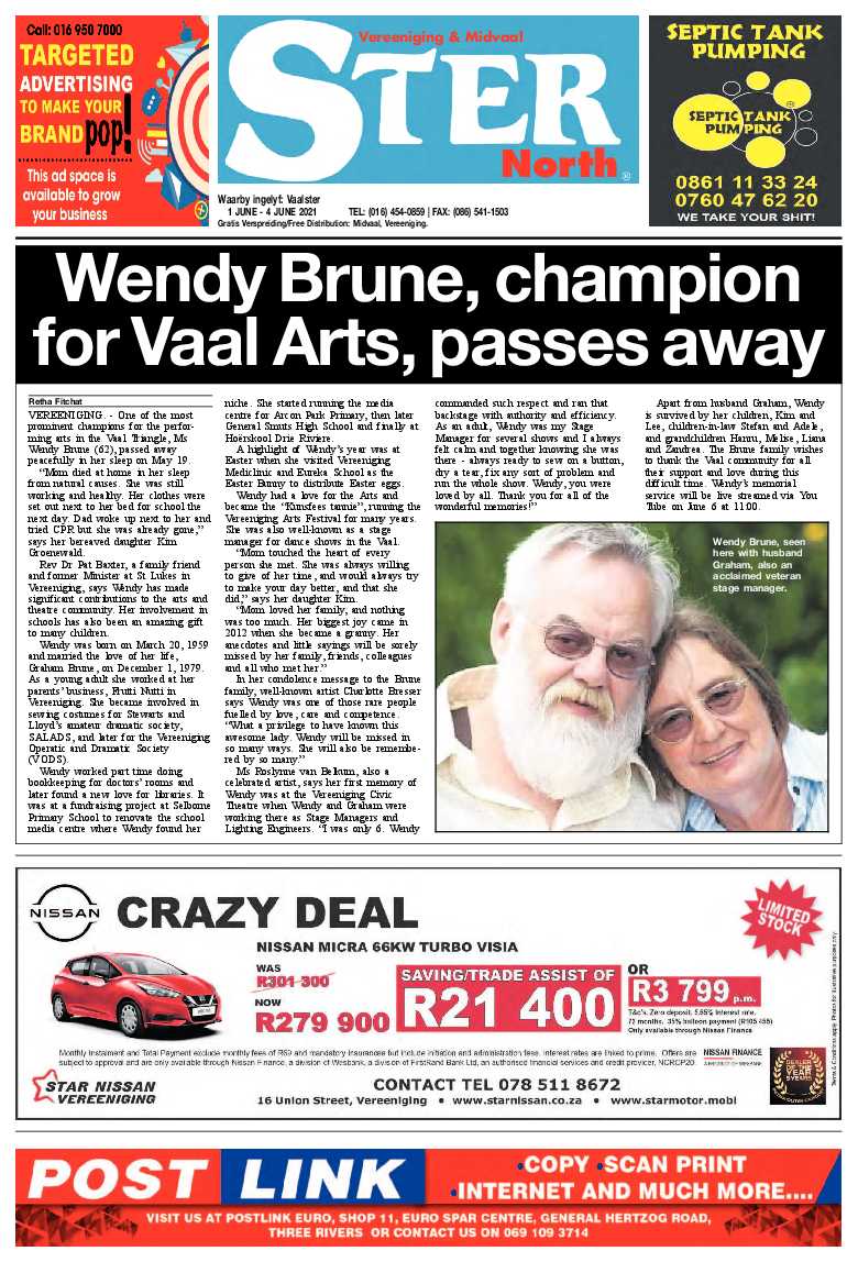STER NORTH 1 June – 4 June 2021 page 1