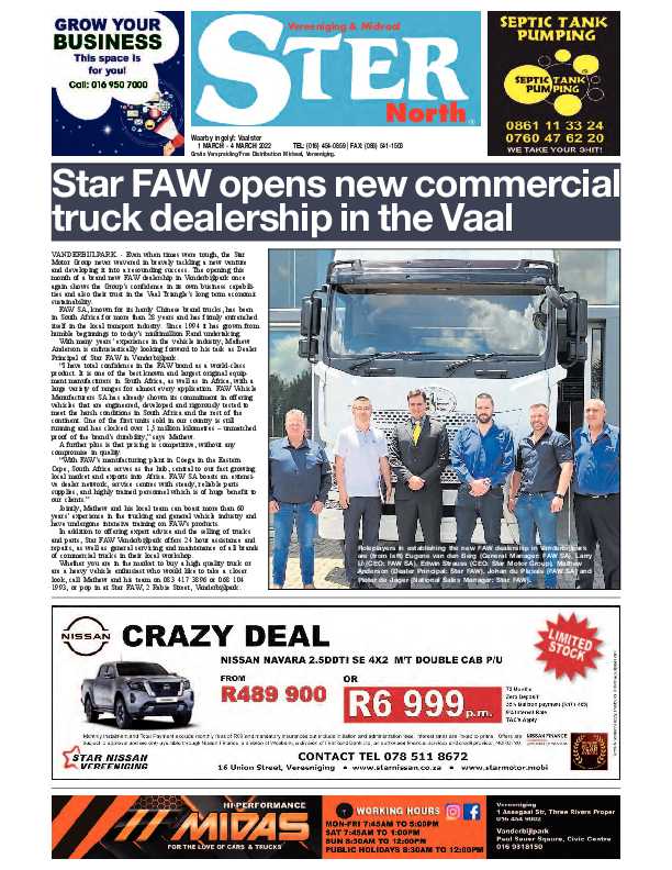 STER NORTH 1 March – 4 March 2022 page 1