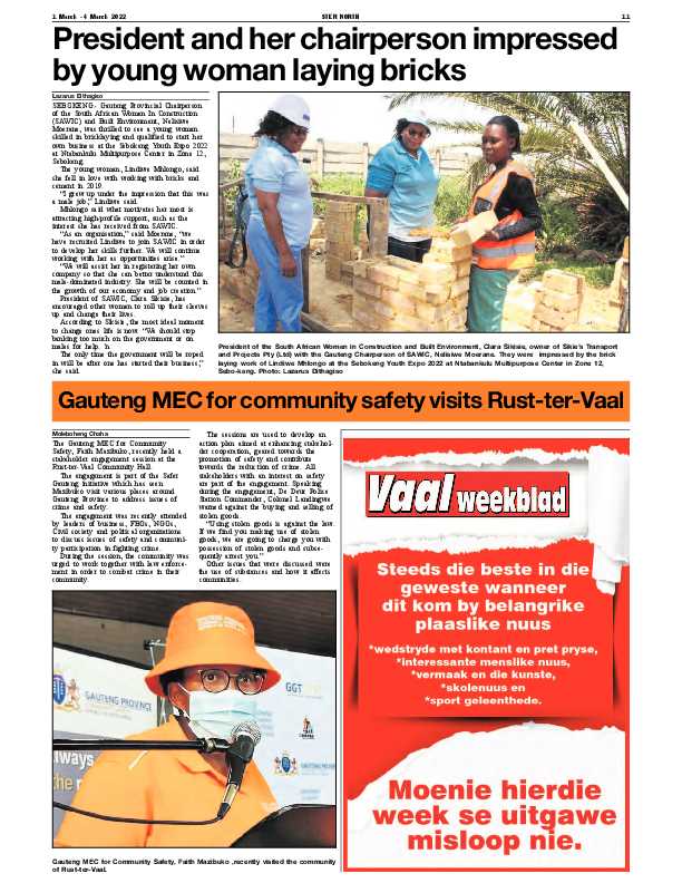 STER NORTH 1 March – 4 March 2022 page 11